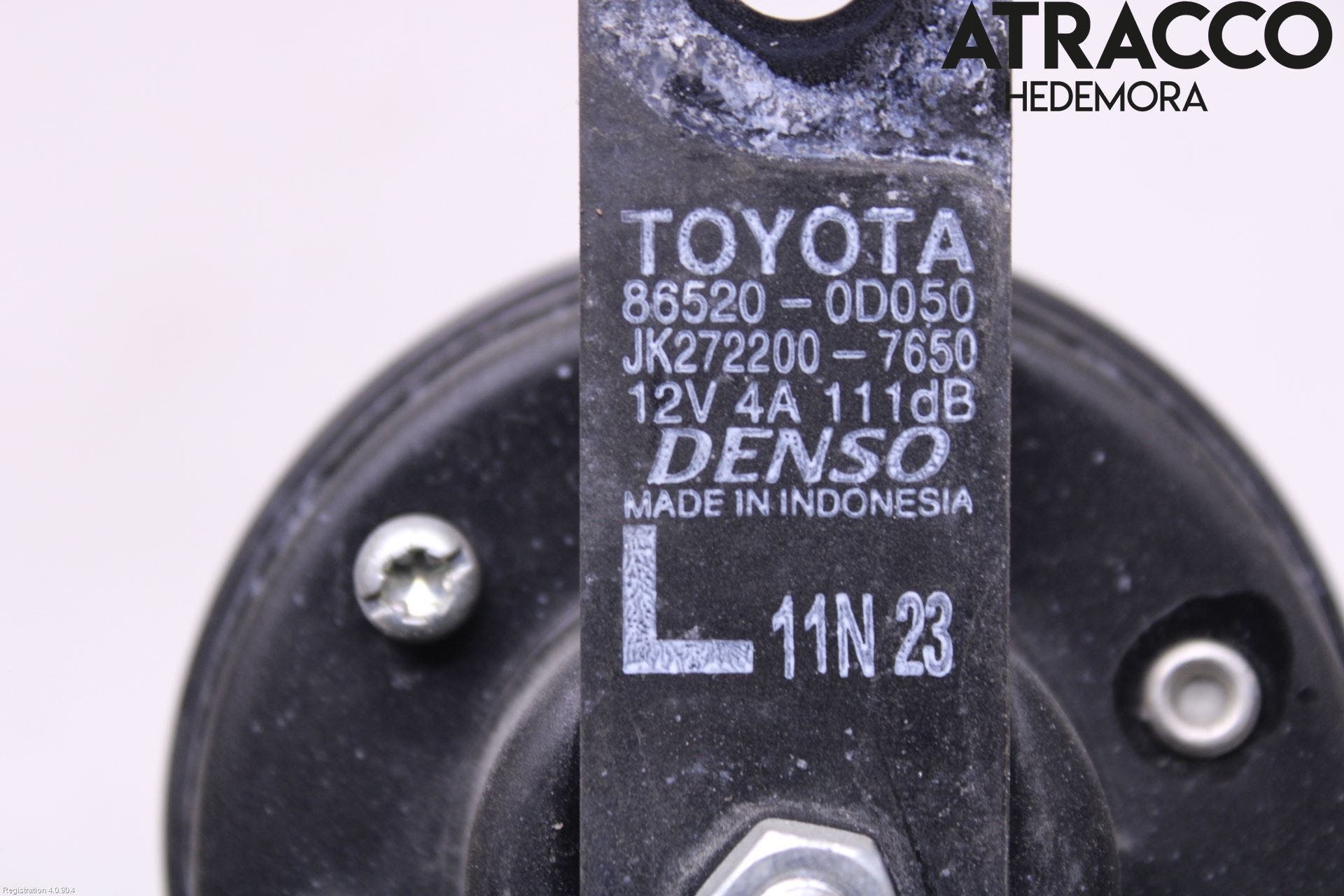 Toyota YARIS XP130 12-14 Signalhorn