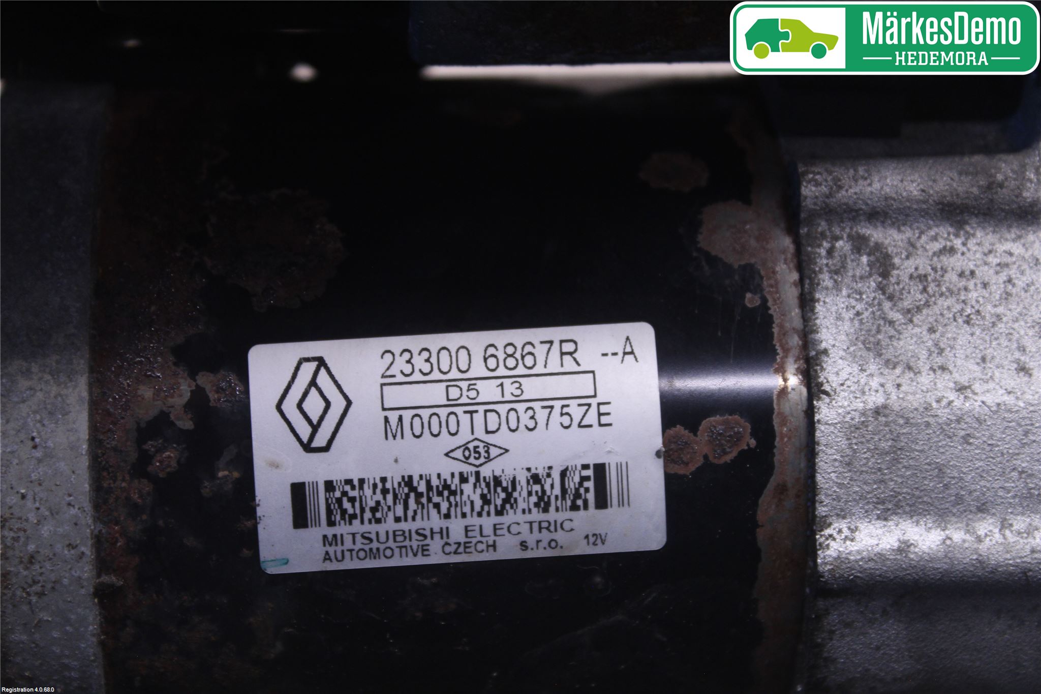 Nissan QASHQAI 14-17 Startmotor