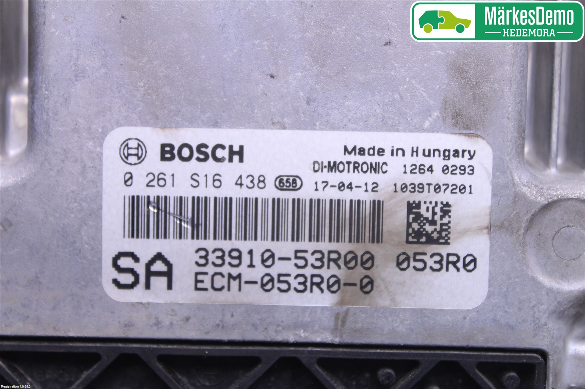 Suzuki SWIFT 17-24 Styrenhet Insprut Bensin