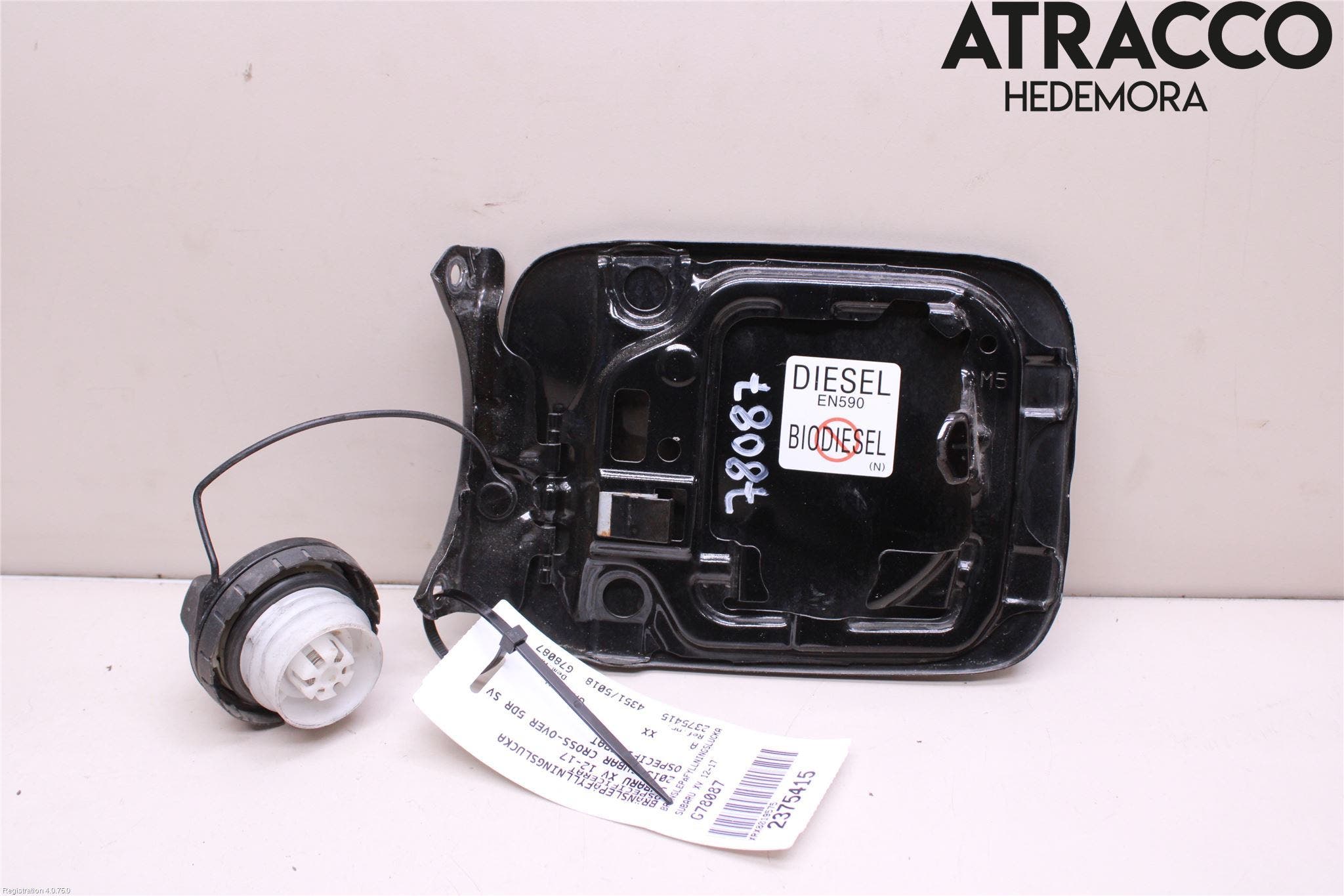 Subaru XV 12-17 Tanklucka