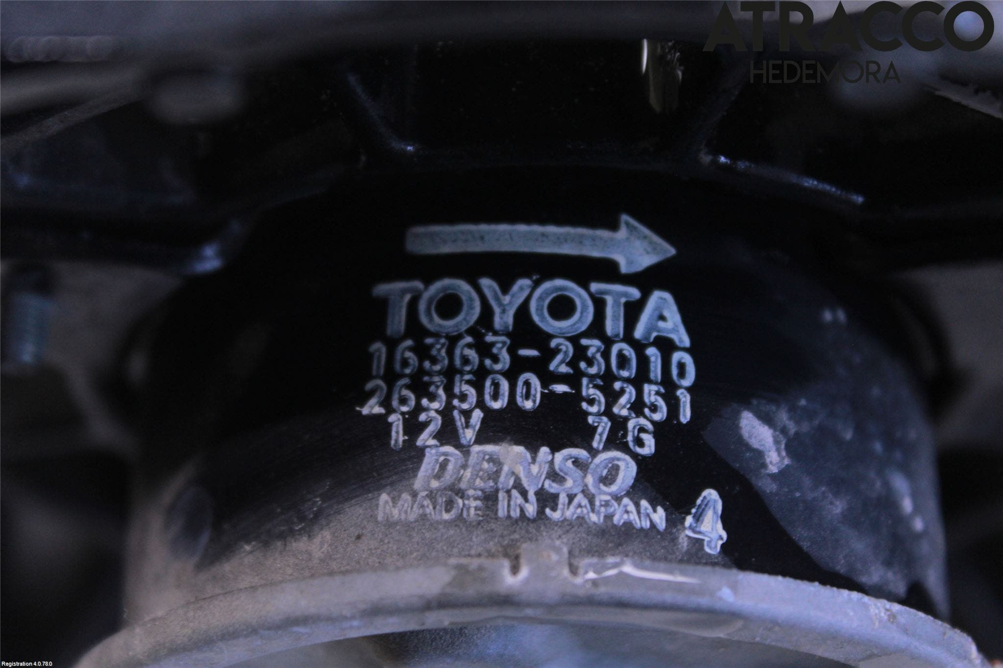 Toyota RAV 4 00-06 Kylfläkt El