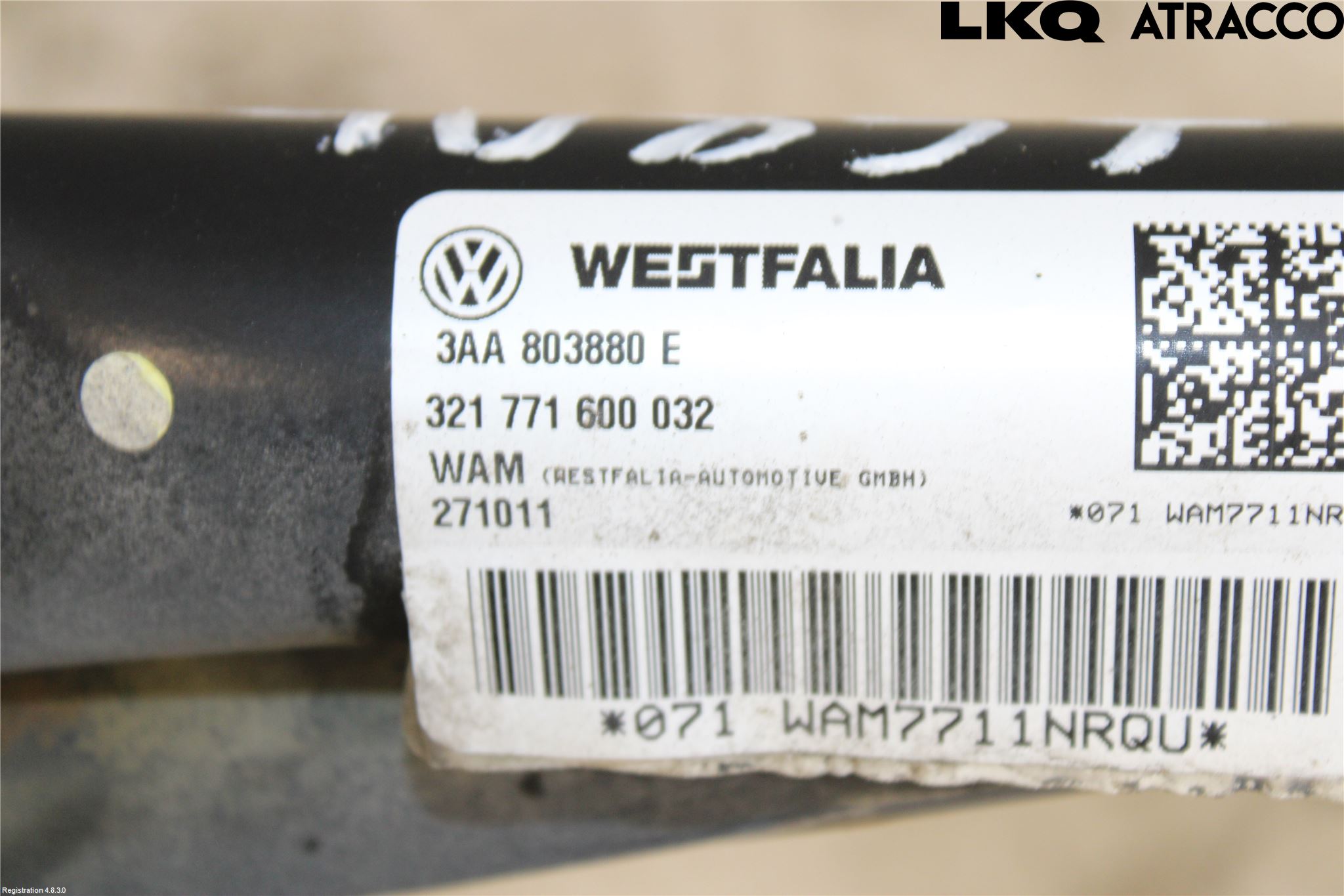 Volkswagen VW PASSAT 11-14 Dragkrok