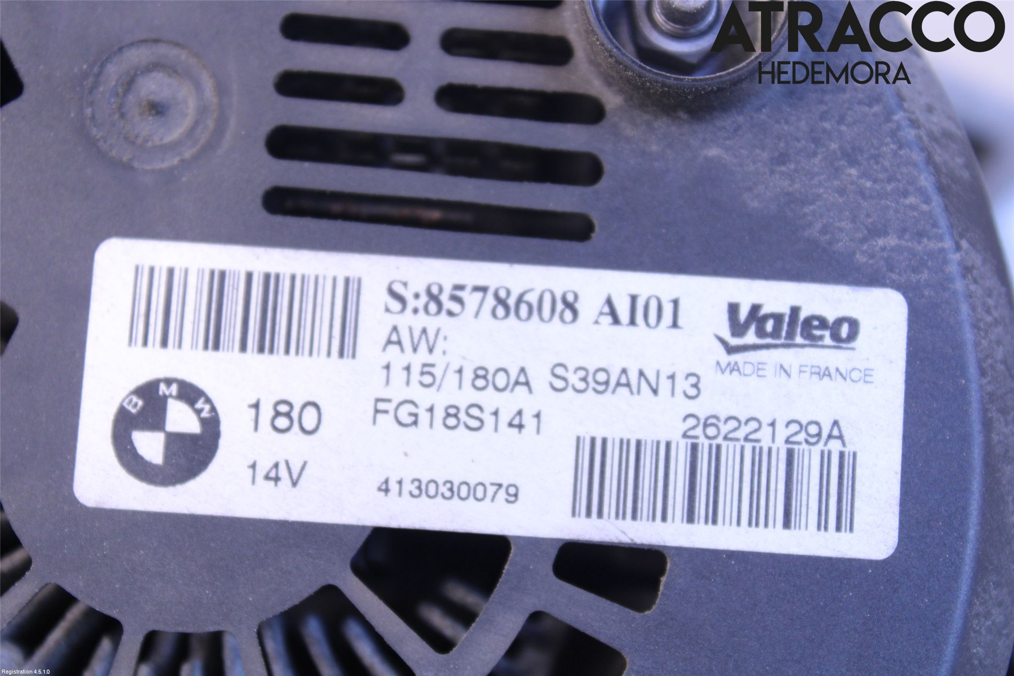 BMW 3 F30/F31/F80 12-19 Generator