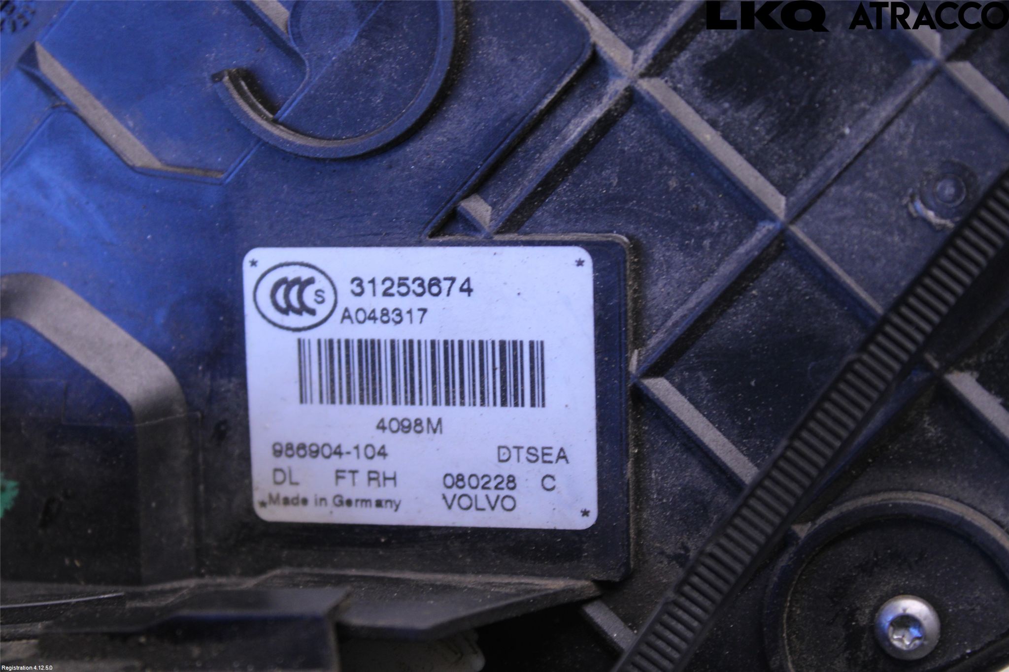 Volvo V70 08-13 Låskista-Dörrlås