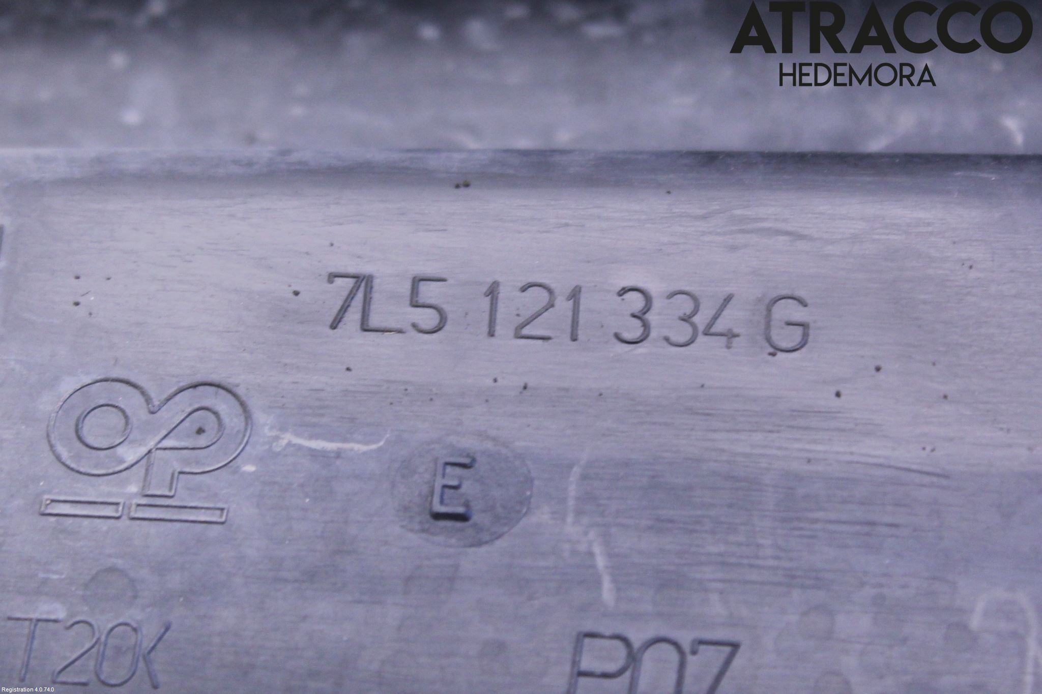 Porsche CAYENNE 03- Strålkastarsarg Höger