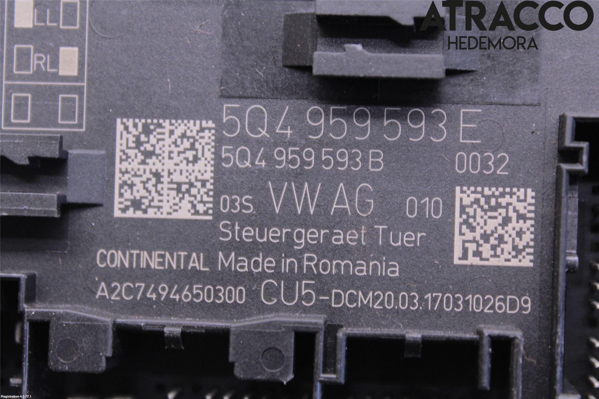 Seat LEON 13-20 Styrenhet Dörr