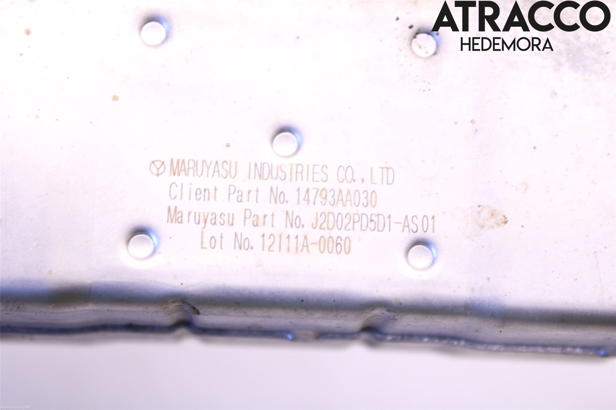 Subaru OUTBACK 10-15 Avgaskylare