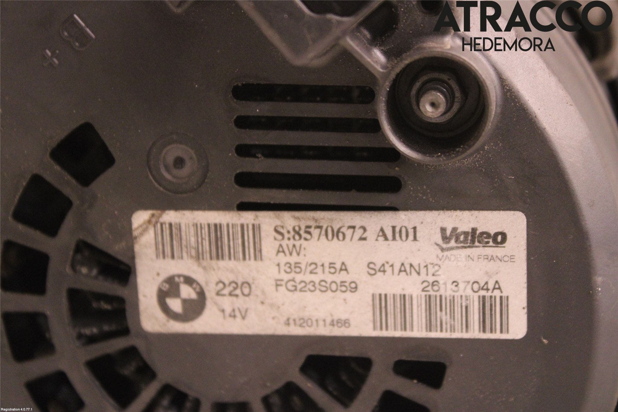 BMW 5 F10/F11/F18 09-17 Generator