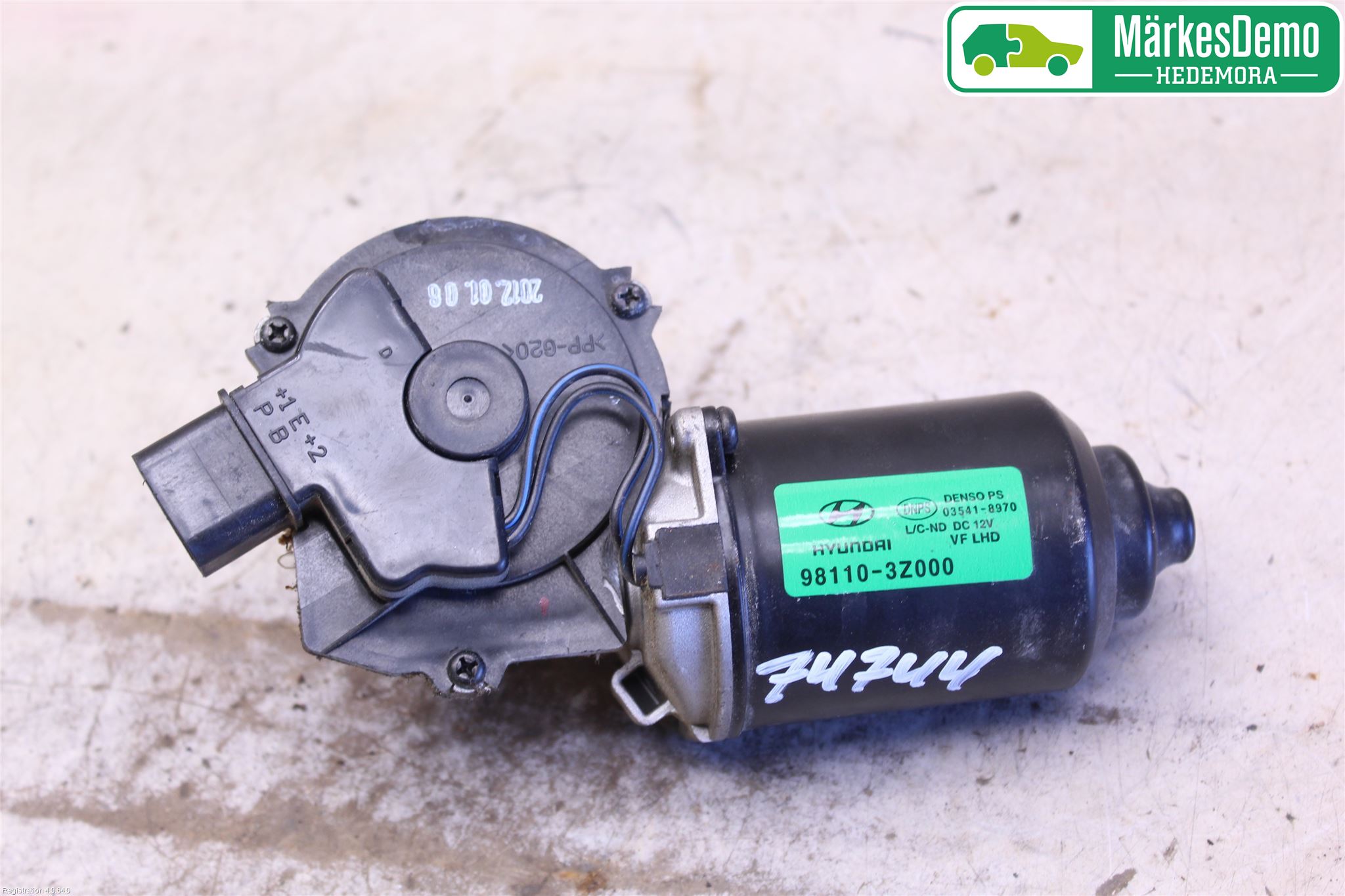 Hyundai i40 08-15 Torkarmotor Vindruta