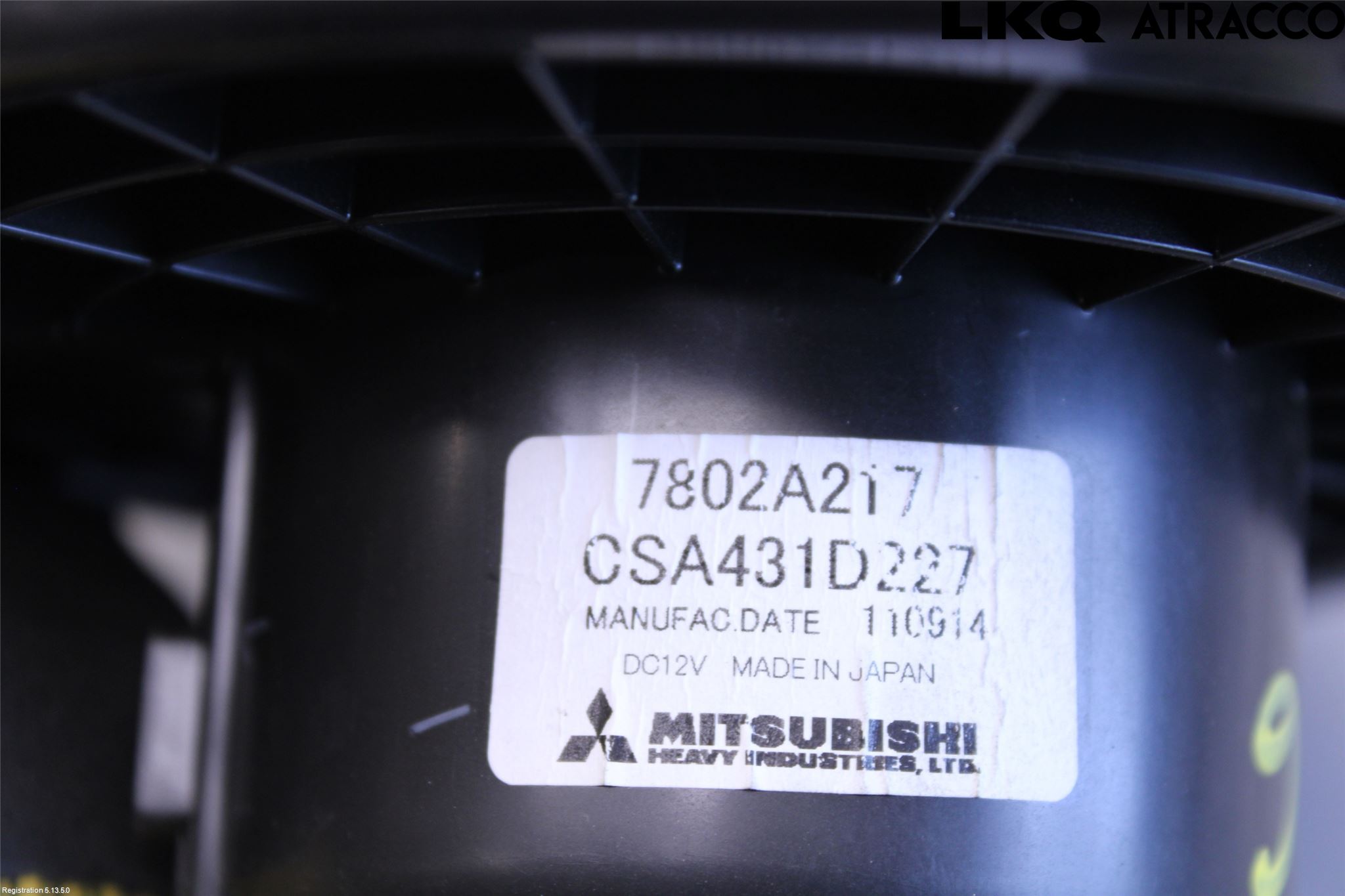 Mitsubishi OUTLANDER 07-12 Ac Värmefläkt