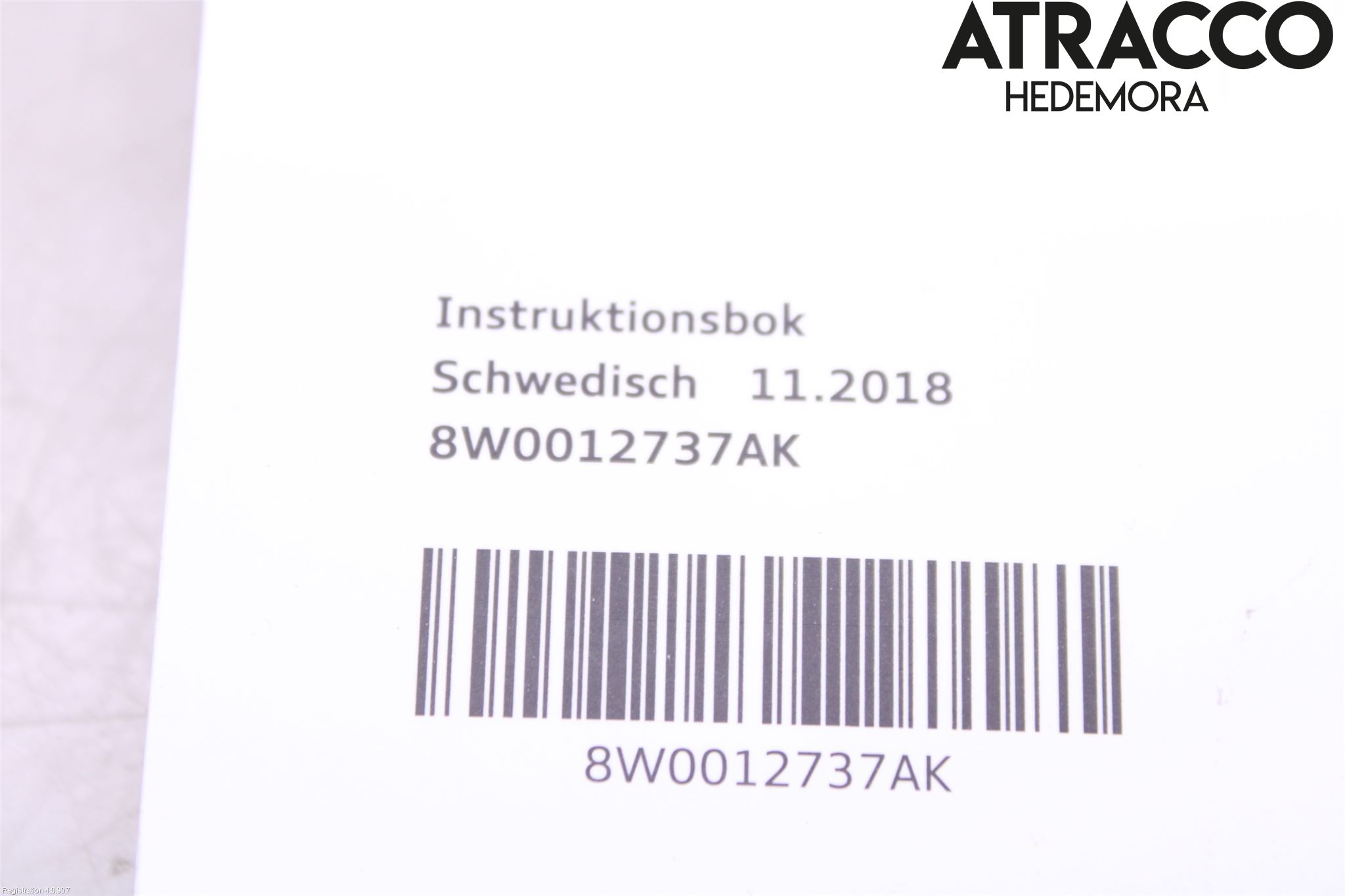Audi A4/S4 B9 20- Instruktionsbok
