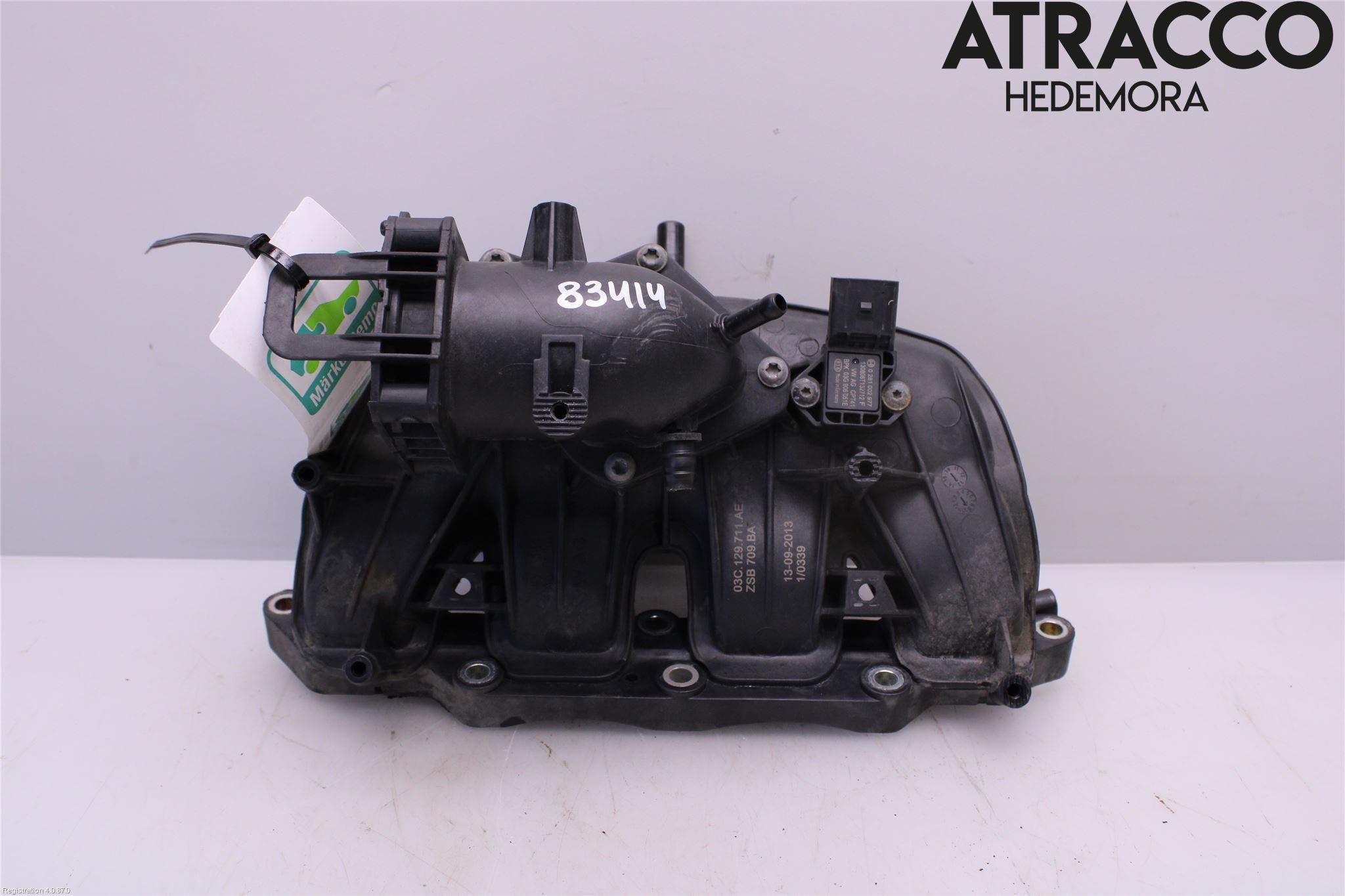 Seat ALHAMBRA 11- Grenrör Insug