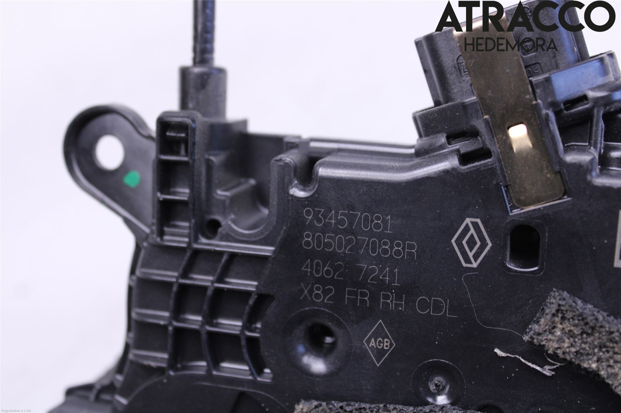 Renault TRAFIC/E-TECH 15- Låskista-Dörrlås