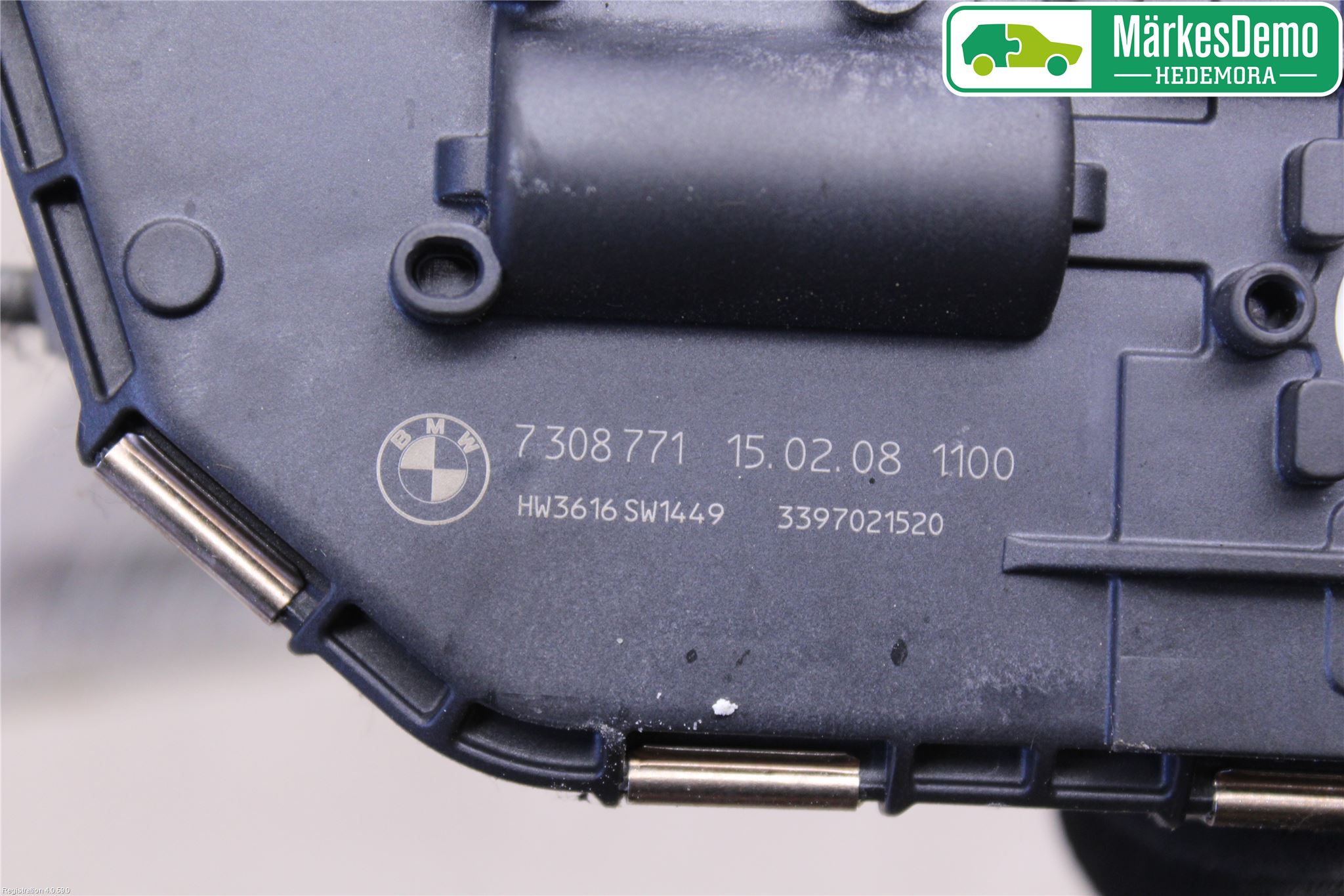 BMW 5 F10/F11/F18 09-17 Torkarmotor Vindruta