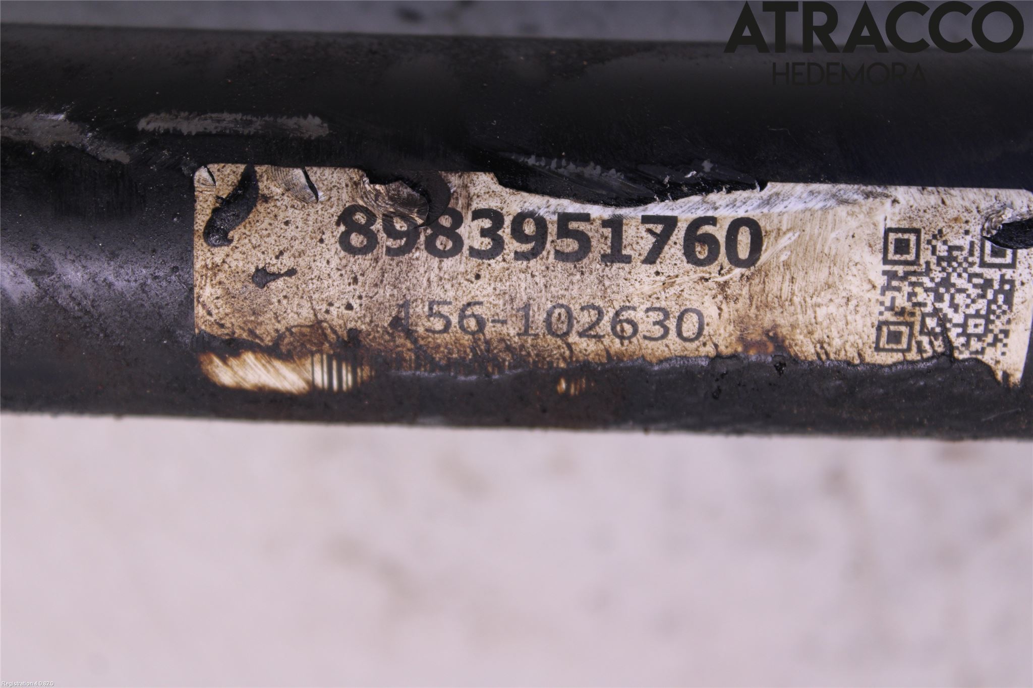 Isuzu D-MAX Mellanaxel Främre 4Wd