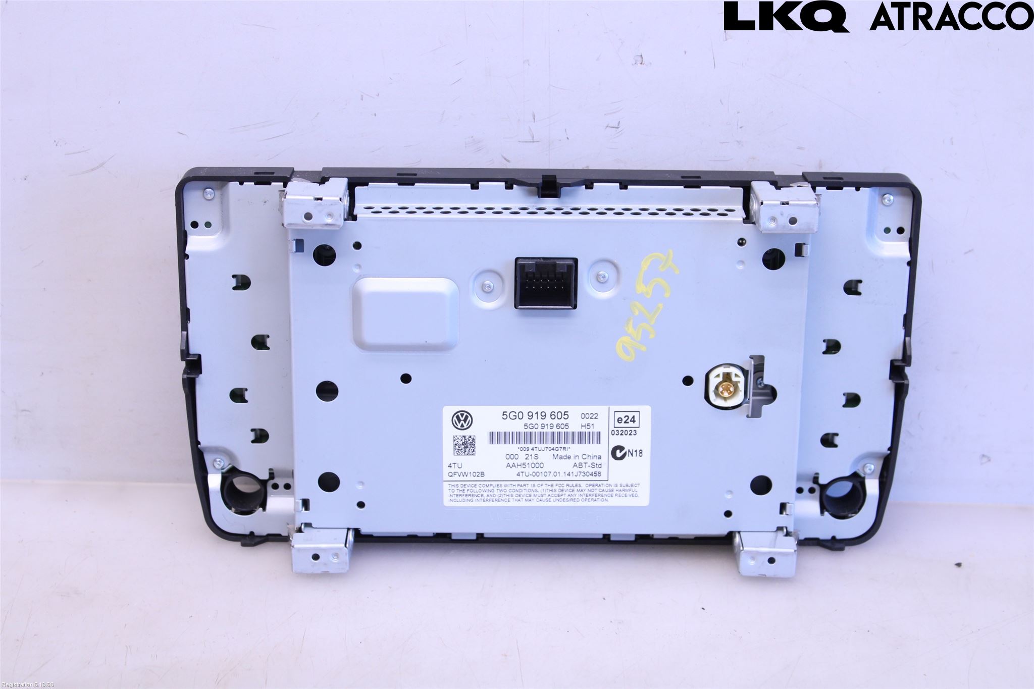 Volkswagen VW GOLF / E-GOLF VII 13-20 Cd Radio - Multimediapanel