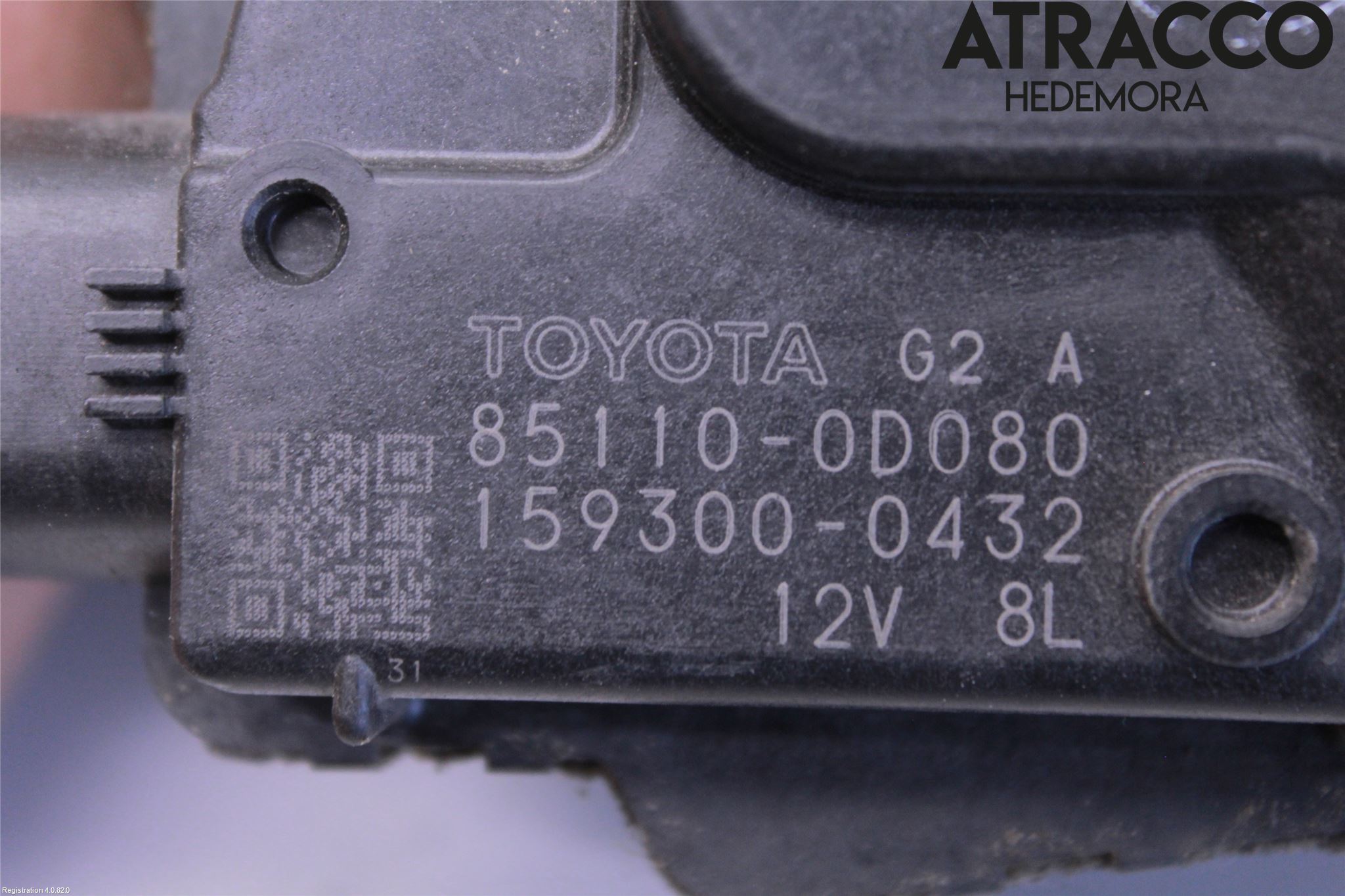Toyota YARIS XP90 06-11 Torkarmotor Vindruta