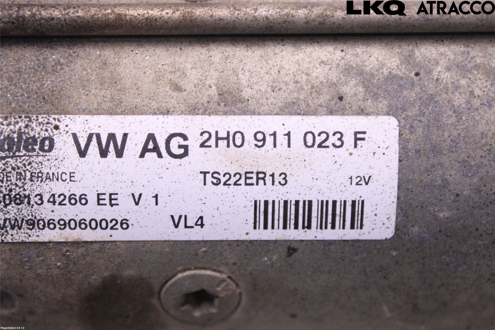 Volkswagen VW AMAROK 2H 10-22 Startmotor Diesel