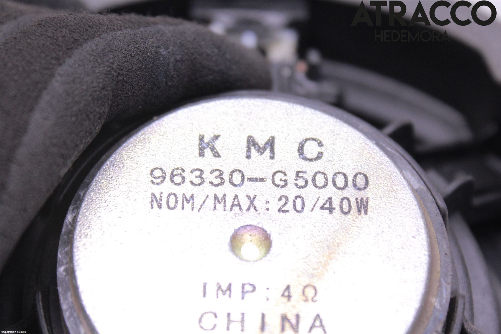 Kia NIRO (DE) 17-22 Högtalare