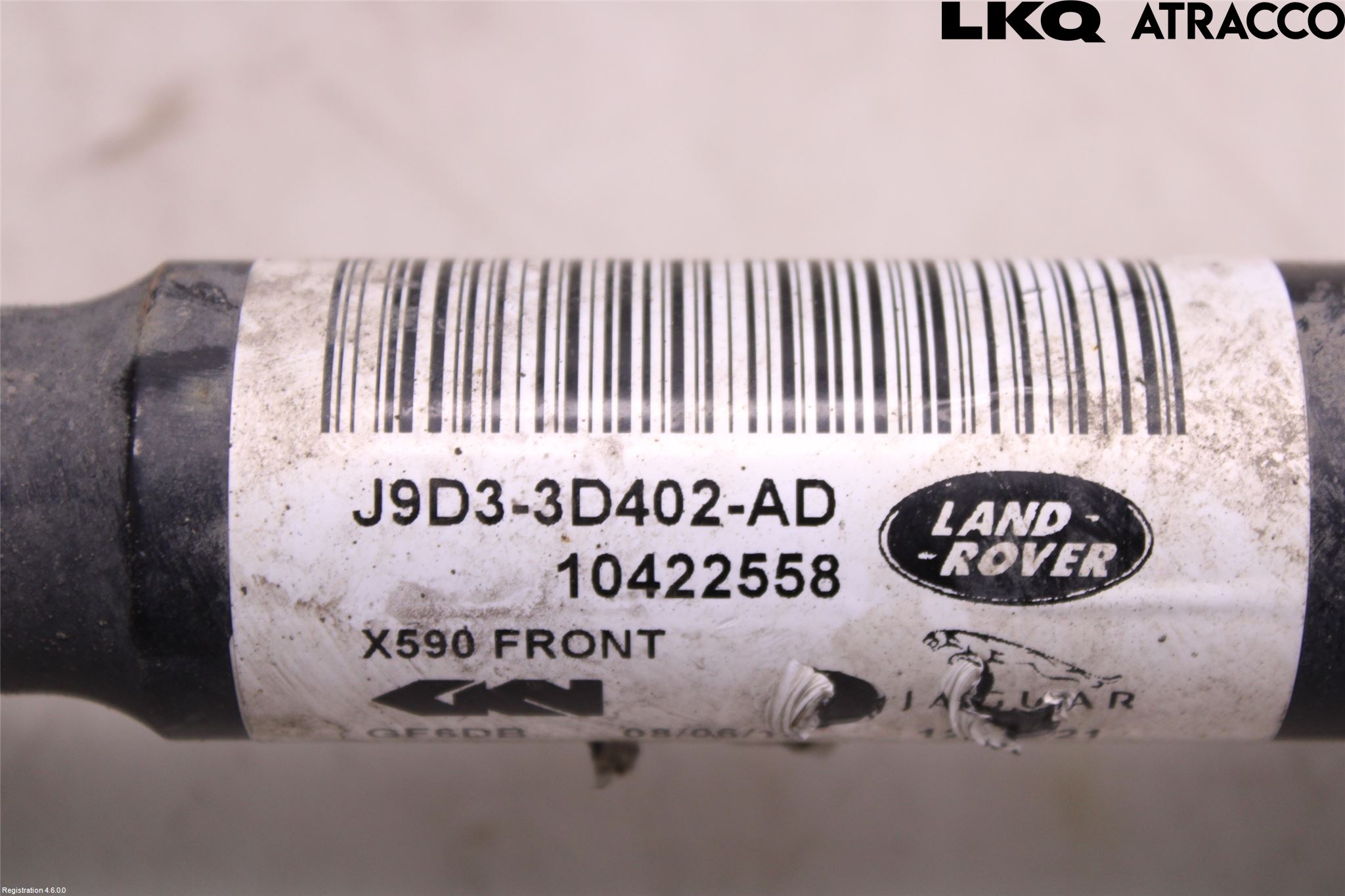 Jaguar I-PACE 18- Drivaxel Fram Vänster