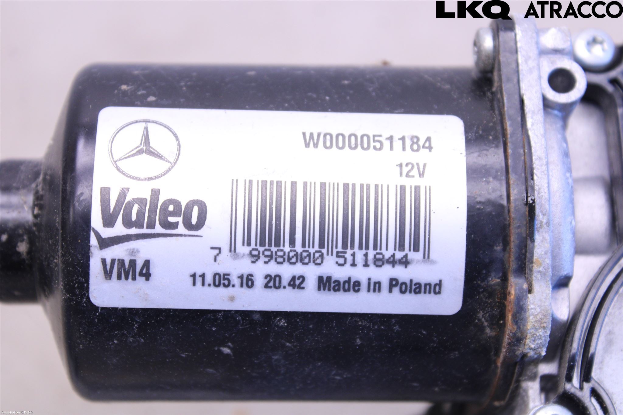 Mercedes-Benz MB VITO/V-KLASS (W640,W447,W448) 14- Torkarmotor Vindruta