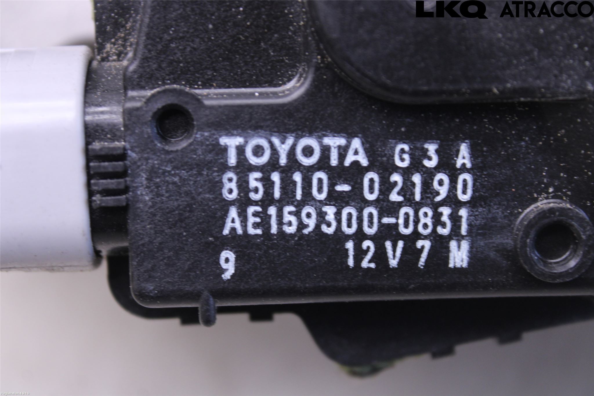 Toyota AURIS 10-12 Torkarmotor Vindruta
