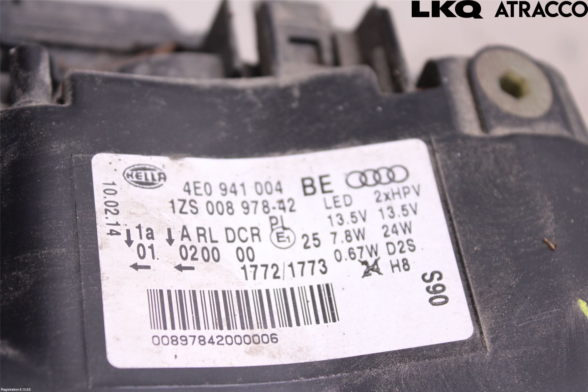 Audi A6/S6     05-11 Strålkastare Höger