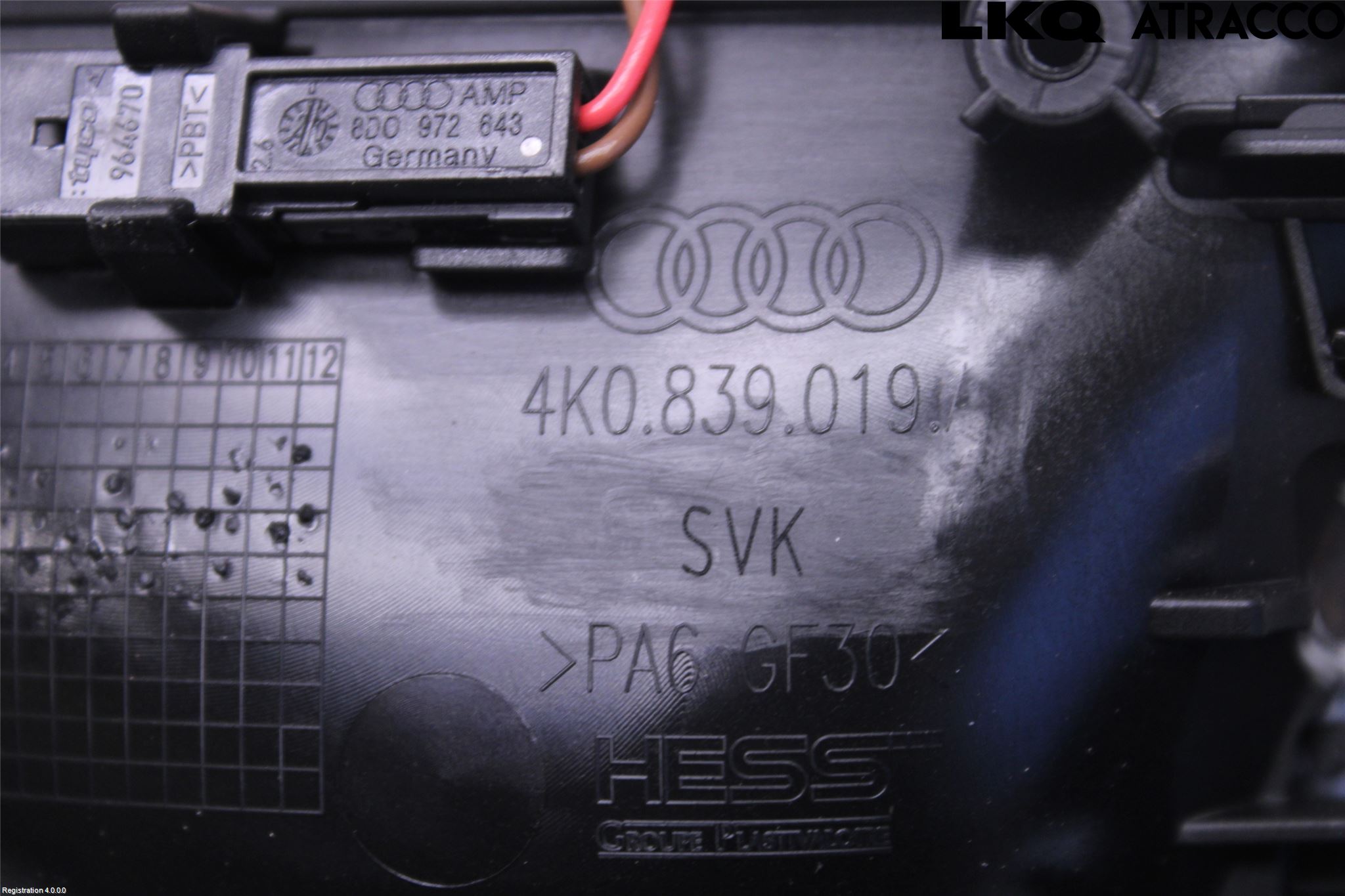 Audi A6 F2/C8 19- Dörrhandtag Inre Vä