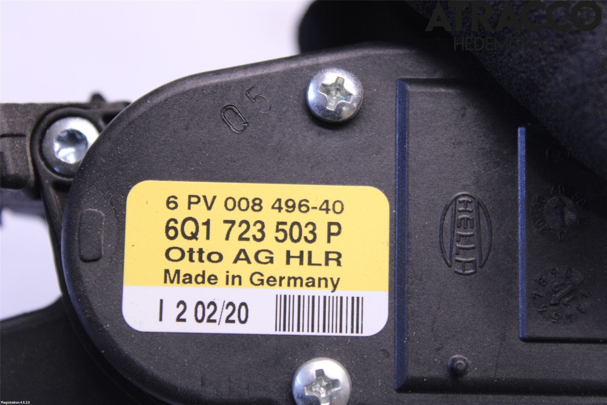 Volkswagen VW AMAROK 2H 10-22 Gaspedal