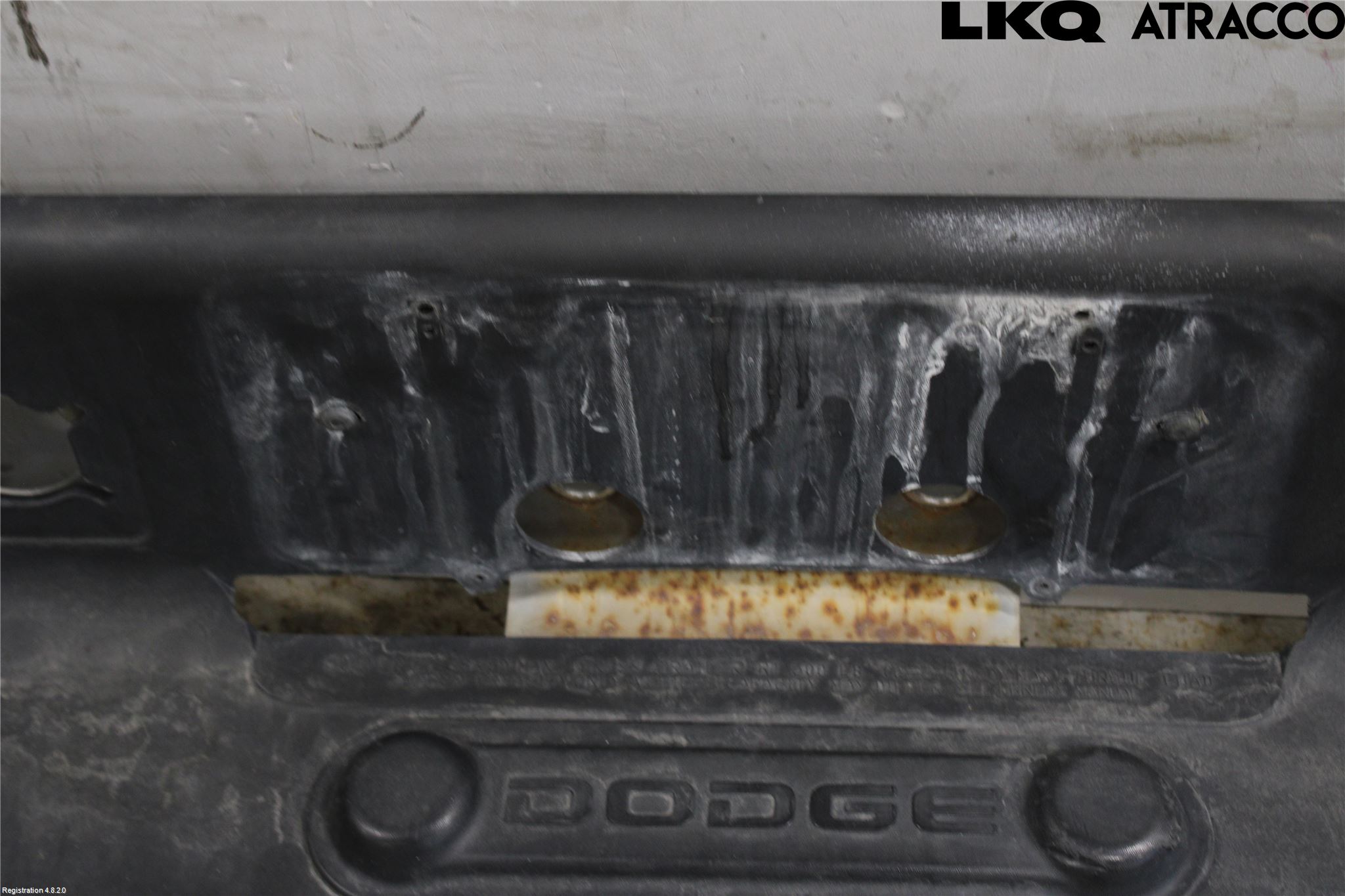 Dodge PICK UP RAM 81- Stötfångare Bak