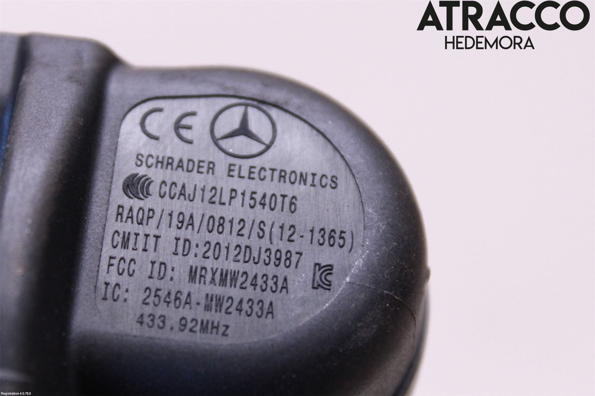 Mercedes-Benz MB A-KLASS (W176) 13-18 Givare Däcktryck