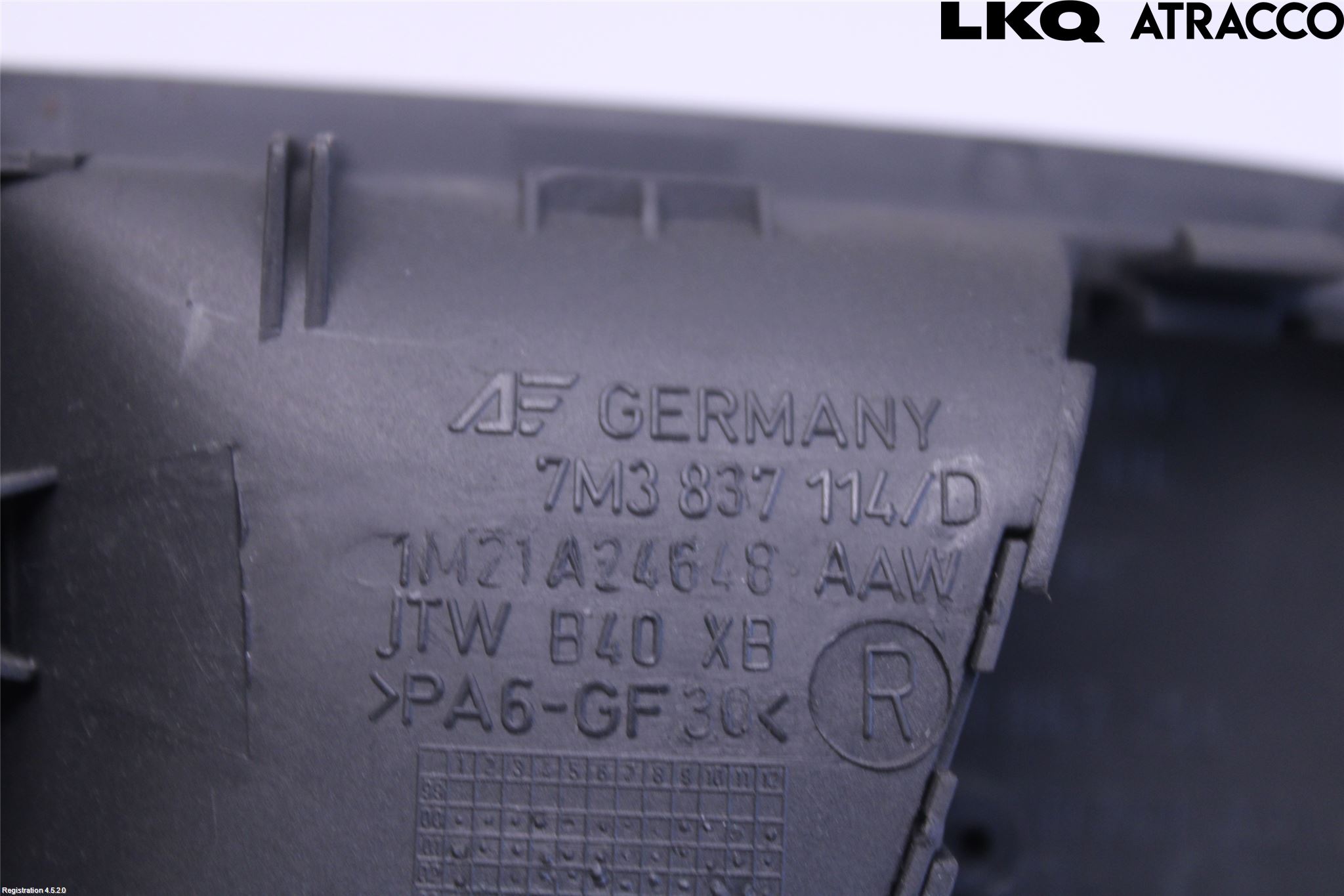 Volkswagen VW SHARAN      01-10 Dörrhandtag Inre Hö