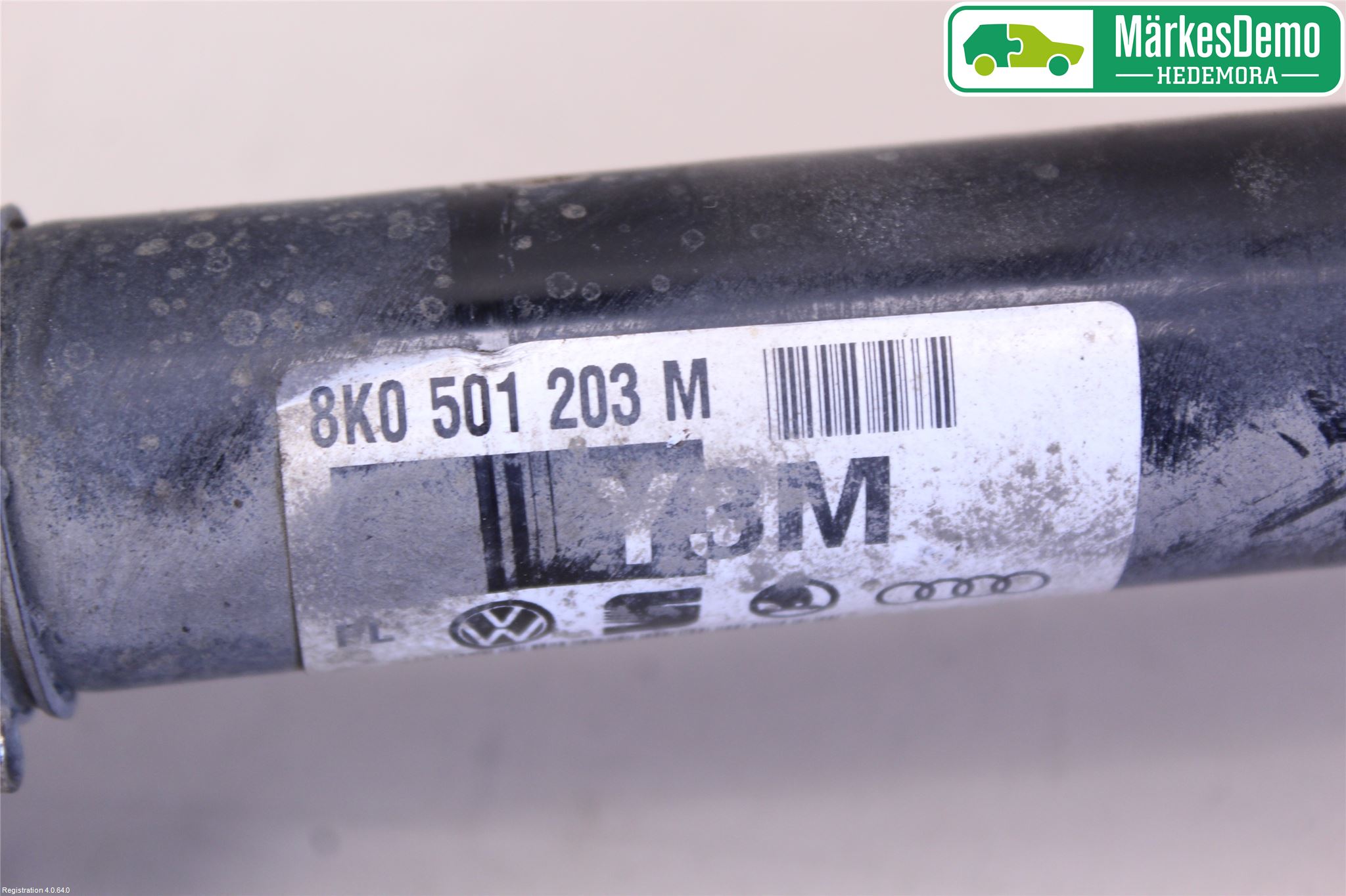 Audi A5 07-16 Drivaxel Bak Höger