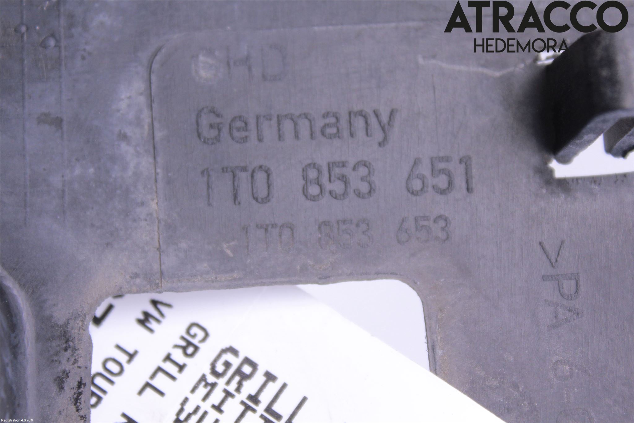 Volkswagen VW TOURAN 03-10 Grill Komp