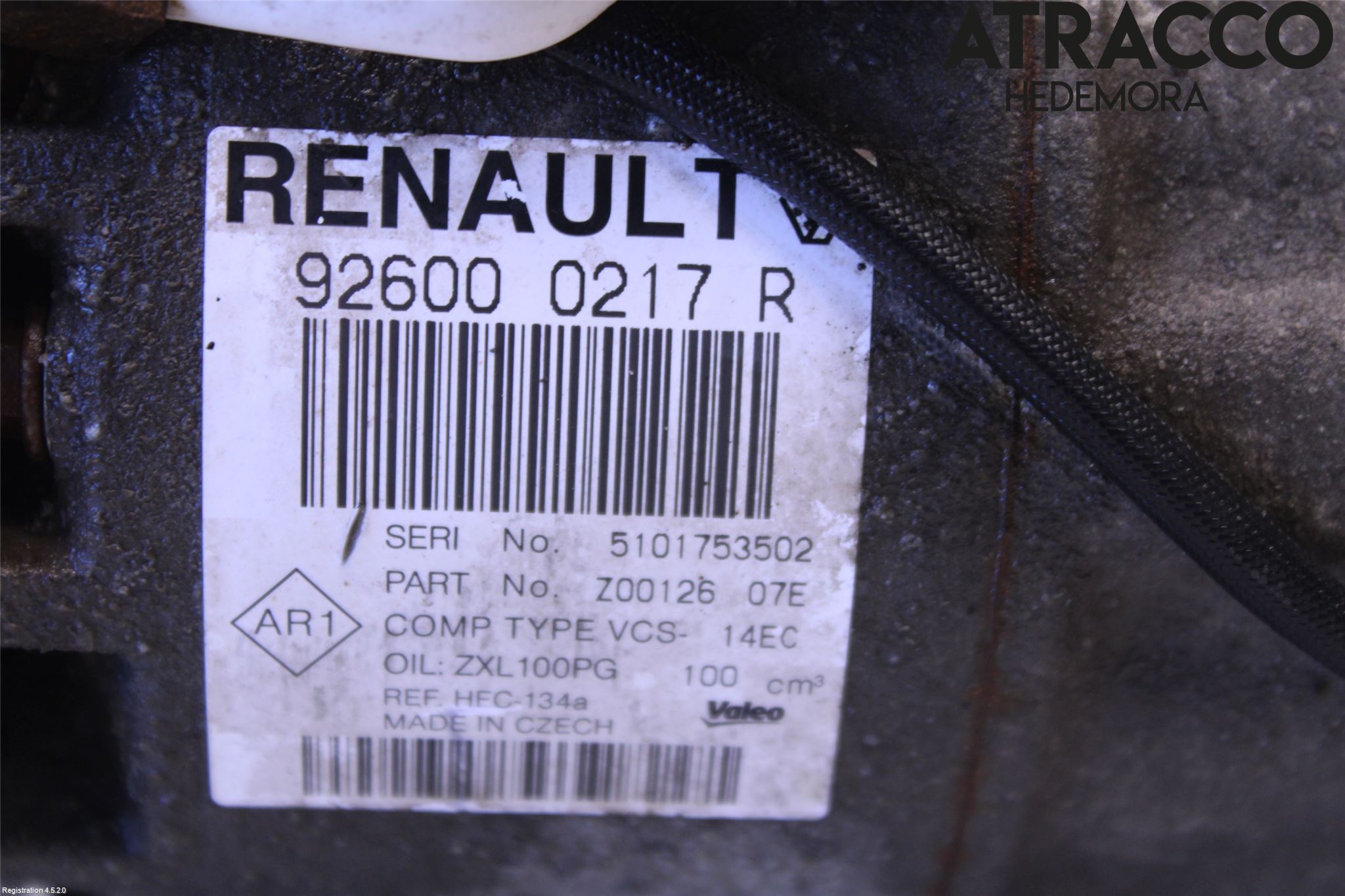 Renault CLIO IV 12-16 Ac Kompressor