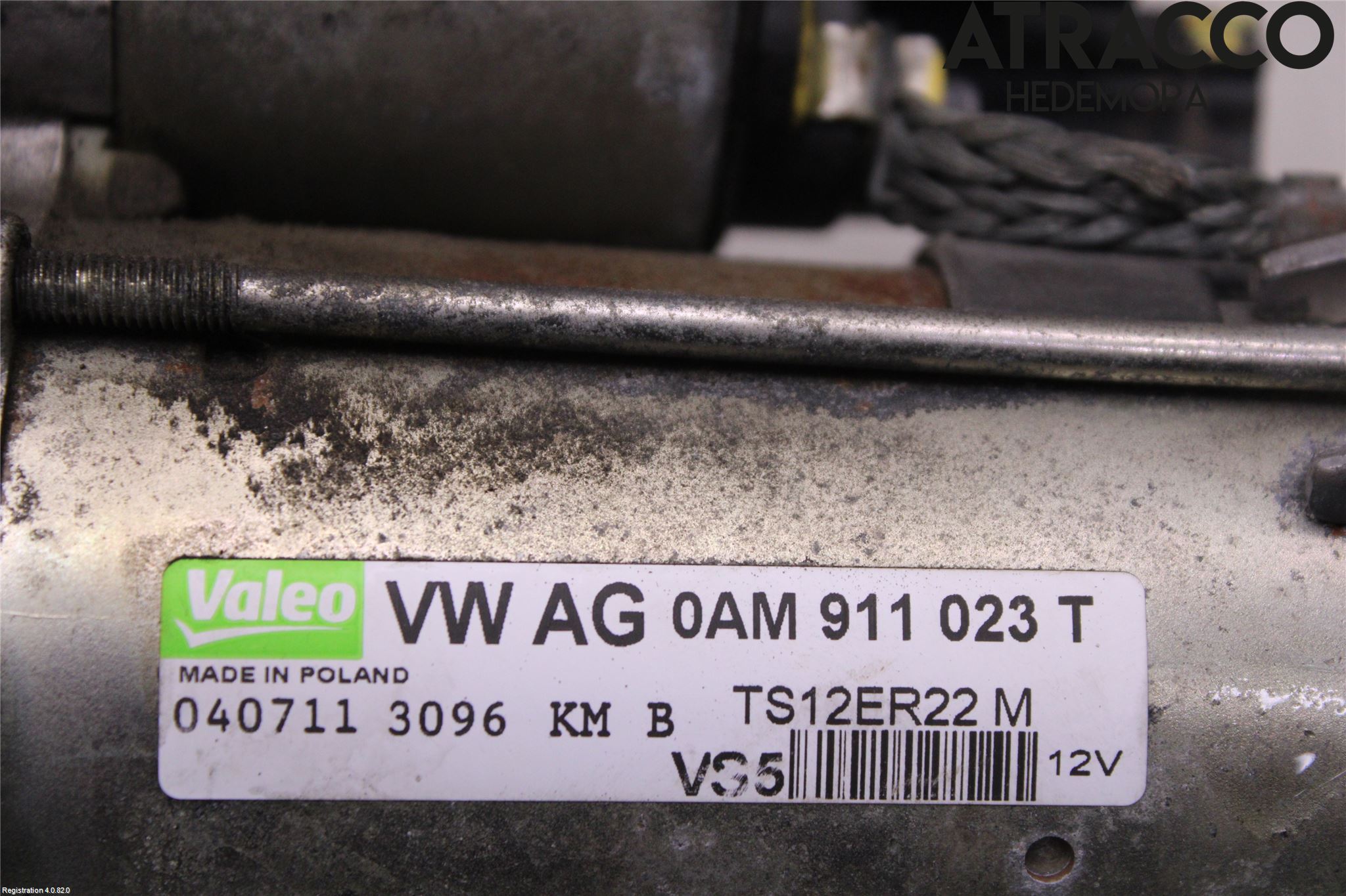 Volkswagen VW PASSAT 11-14 Startmotor