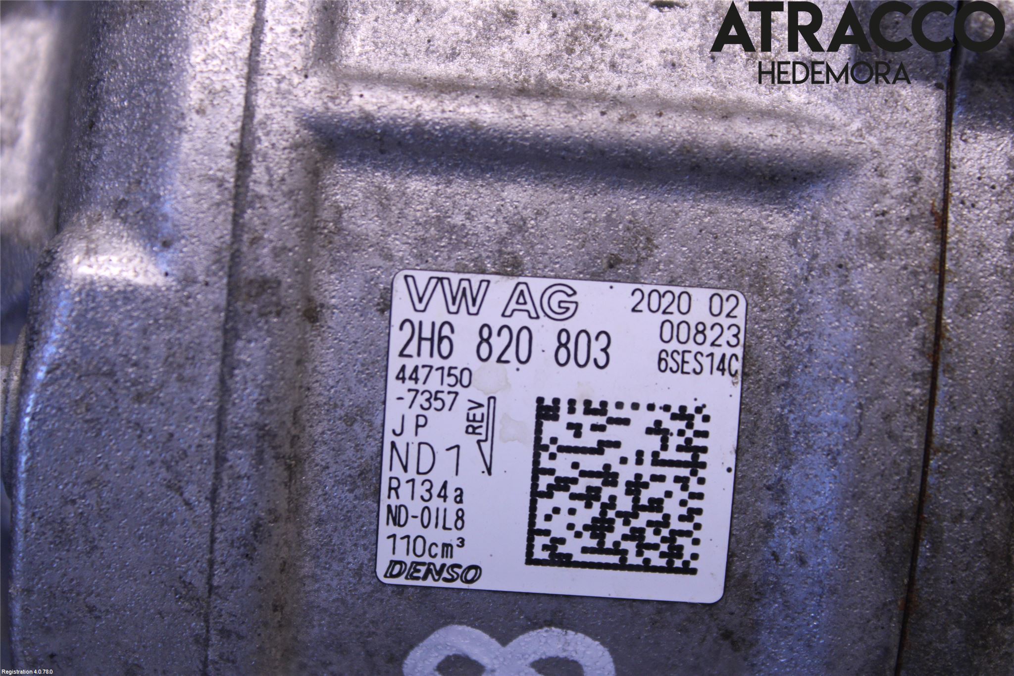 Volkswagen VW AMAROK 2H 10-22 Ac Kompressor