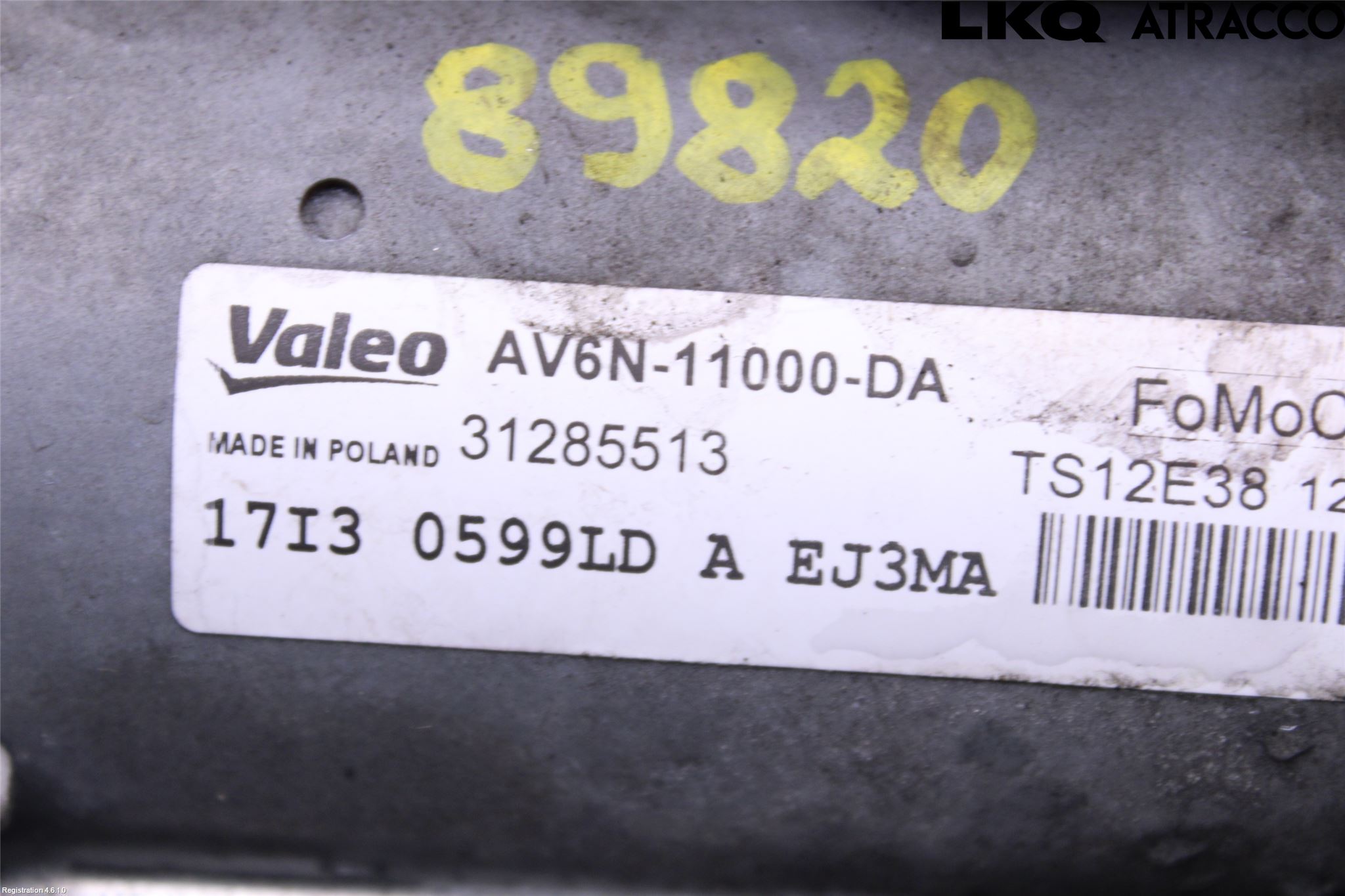 Volvo V40 12-19 Startmotor