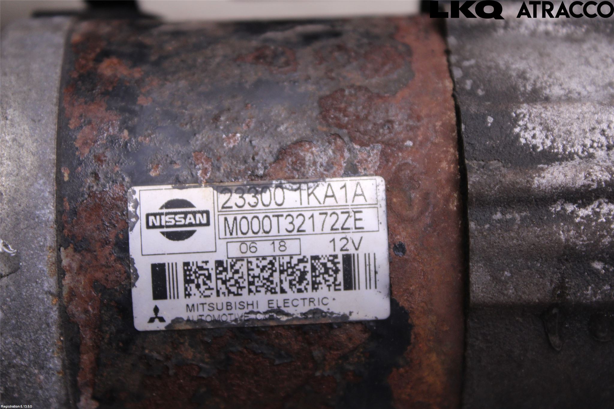 Nissan JUKE 10-14 Startmotor