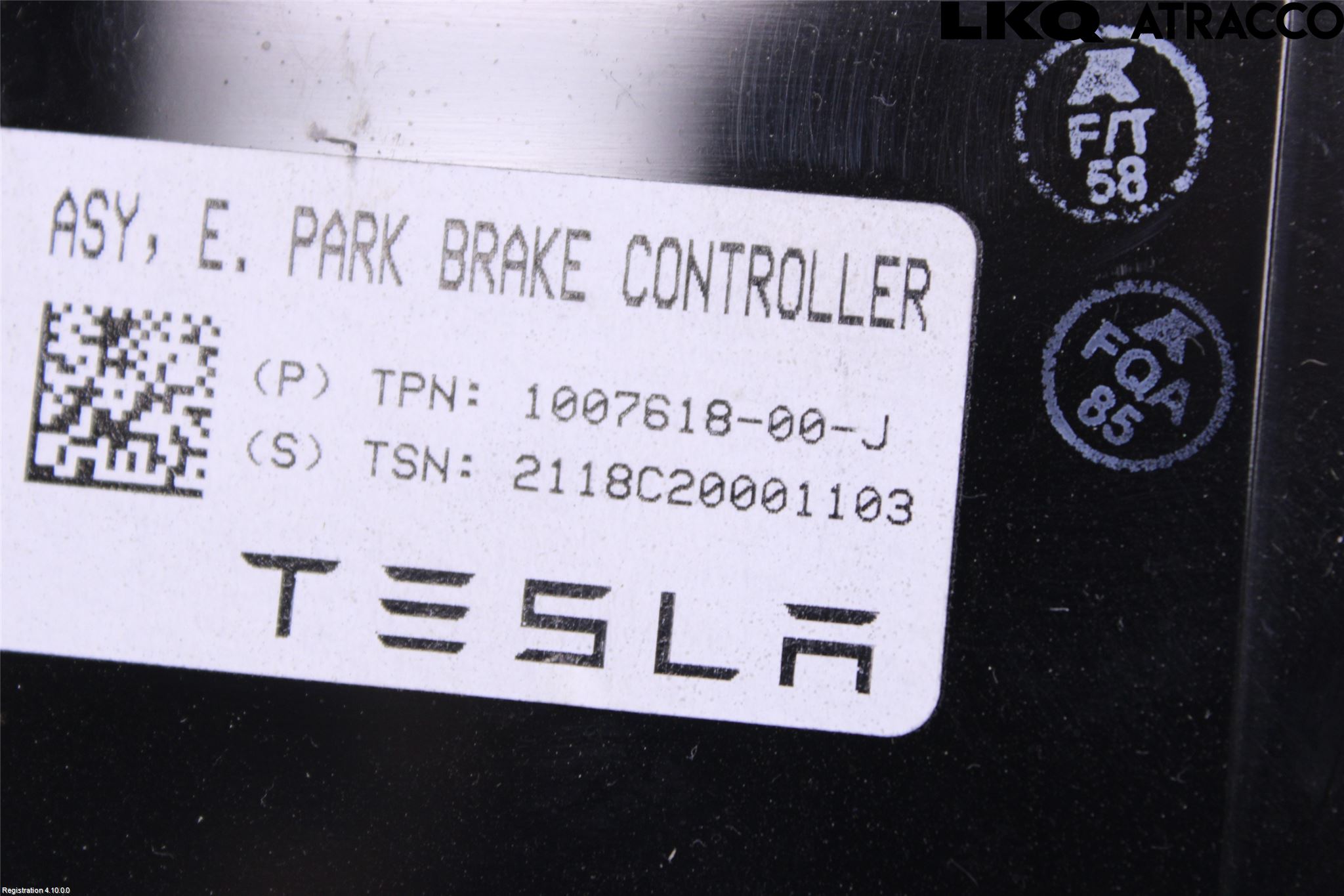 Tesla MODEL X 16- Styrenhet Parkbroms Epb