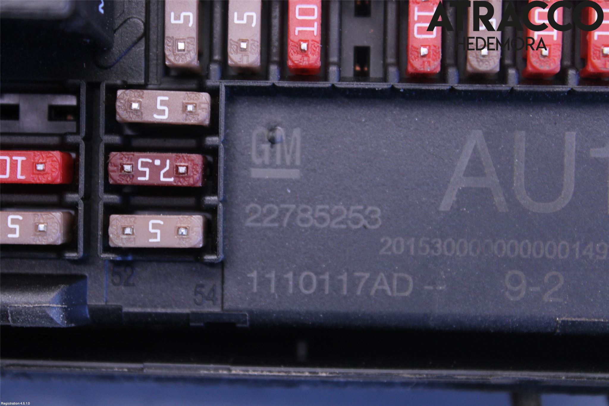 Opel AMPERA 12-16 Säkringsdosa-Elcentral