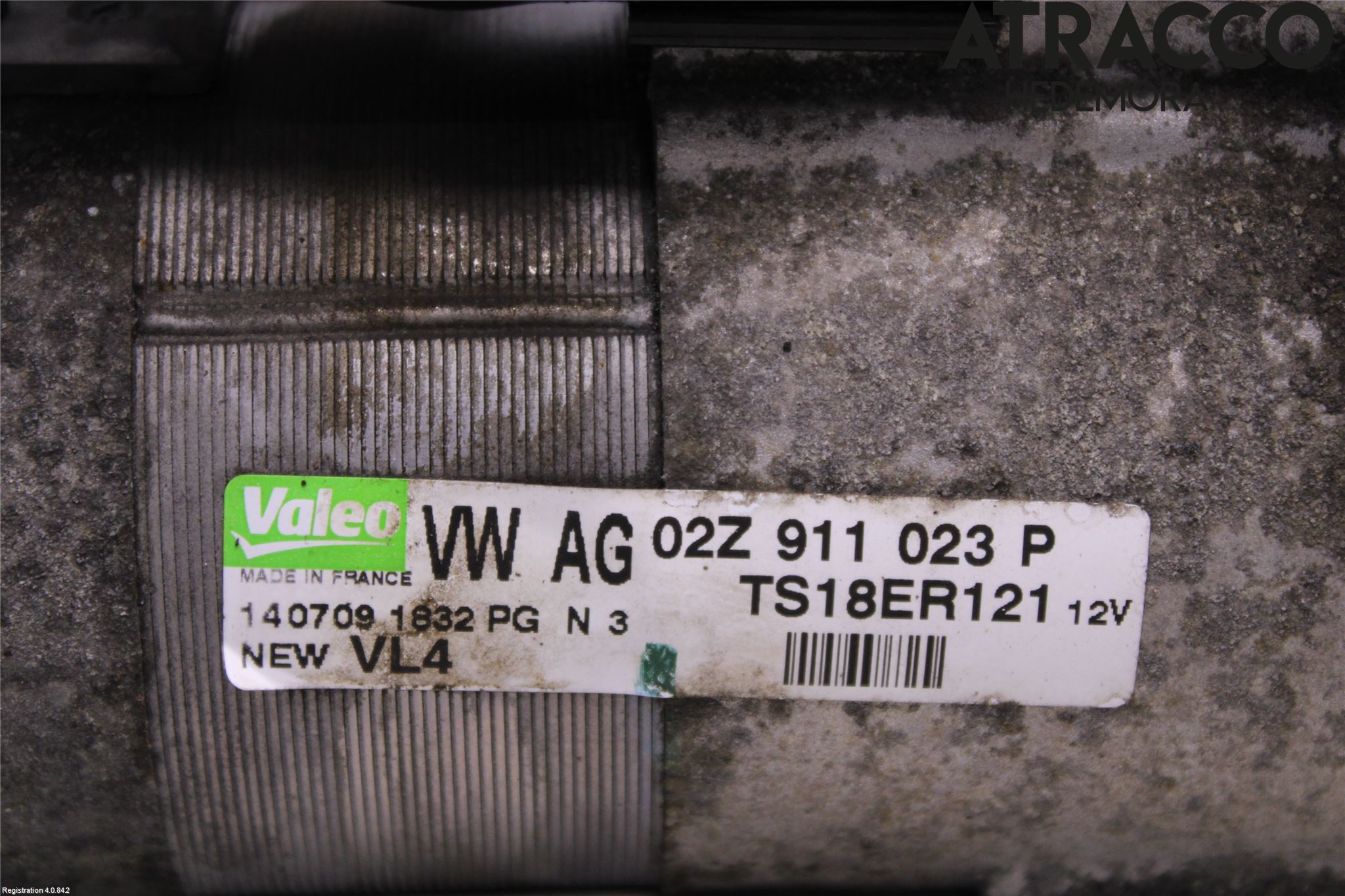 Volkswagen VW TRANSP/CARAVELLE (T5) 04-15 Startmotor Diesel