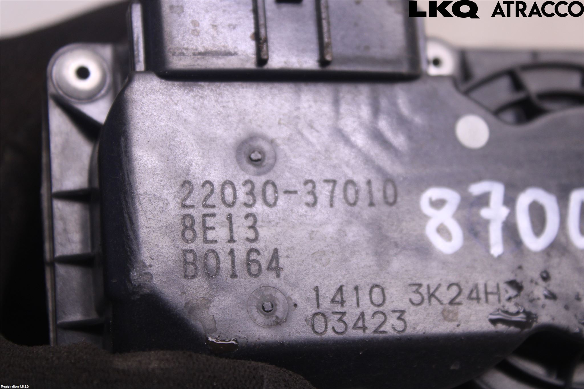 Toyota AURIS 07-09 Injspjällhus