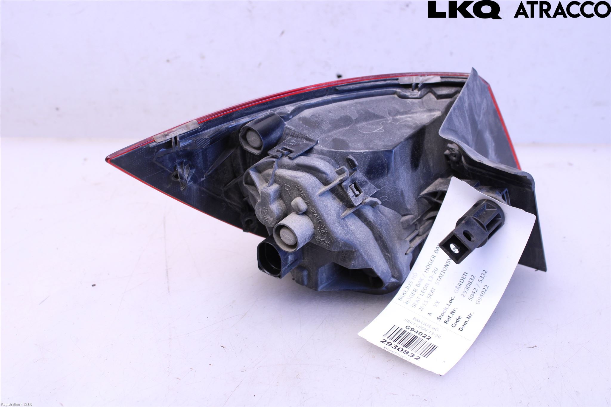 Seat LEON 13-20 Bakljus Höger