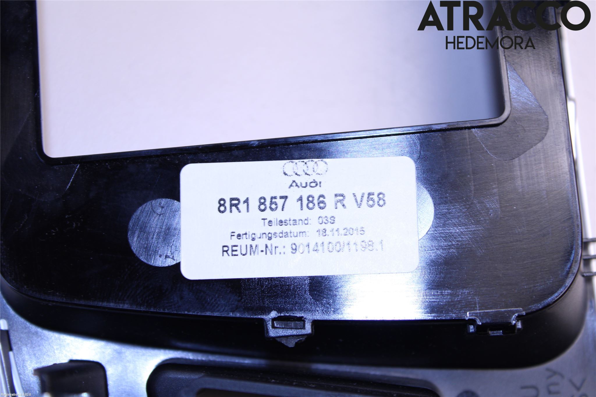 Audi Q5 09-16 Instrument-Radio Sarg