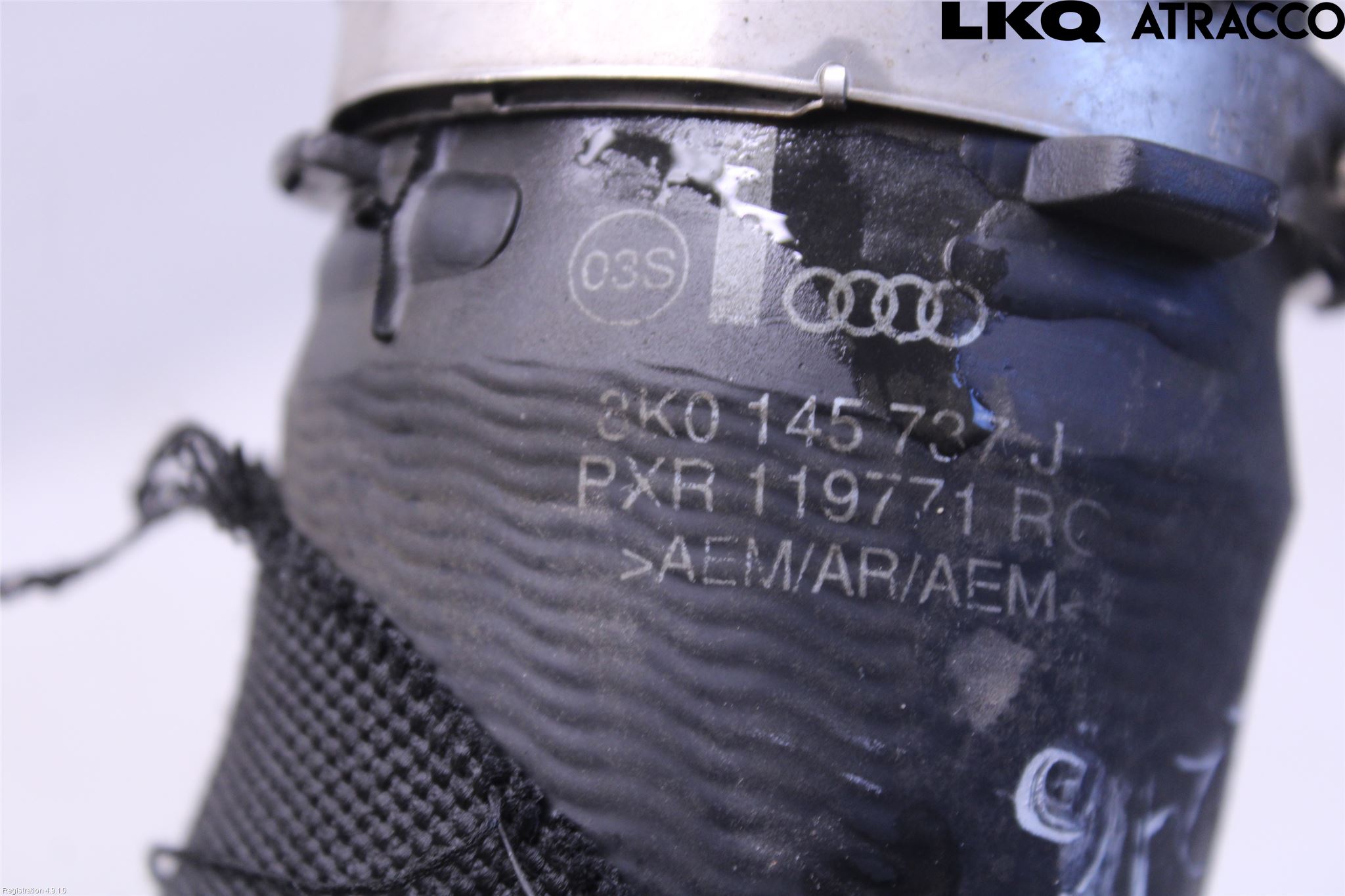 Audi A4/S4 08-11 Laddluft-Intercoolerrör