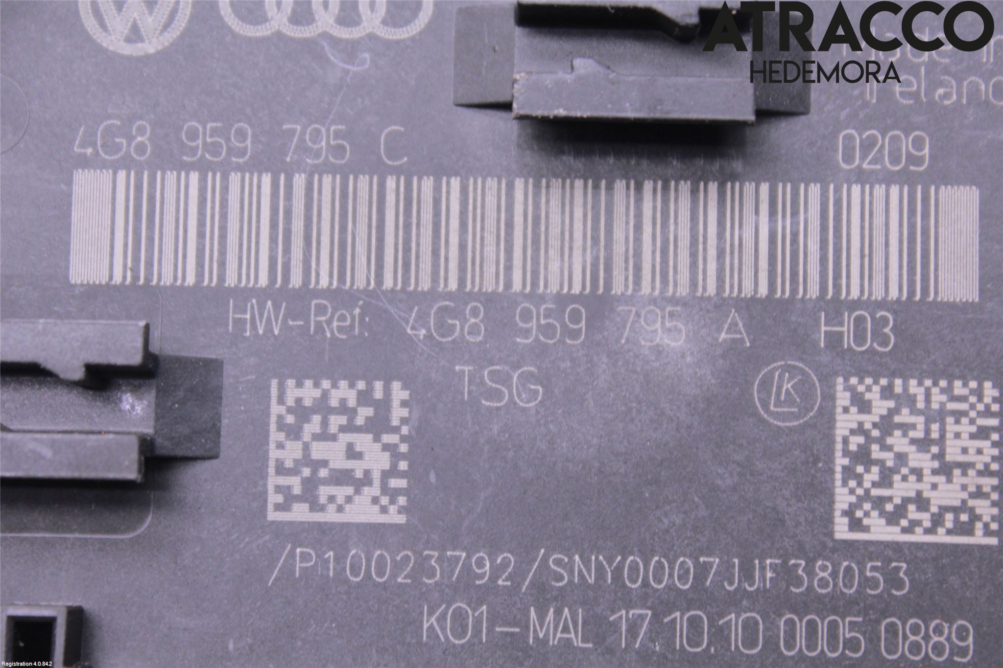 Audi A7/S7 4G 11-17 Styrenhet Dörr