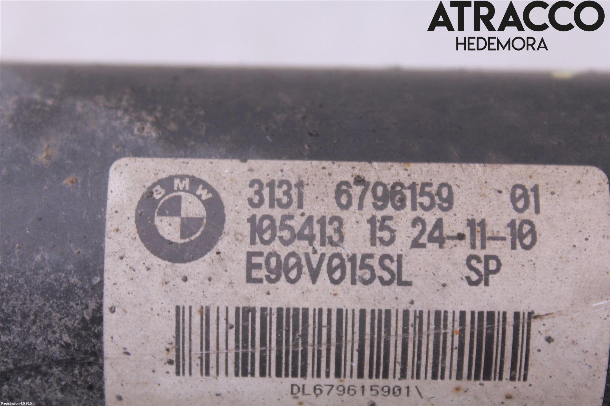 BMW 3 E90/91 SED/TOU 05-12 Fjäderben Fram Vänster