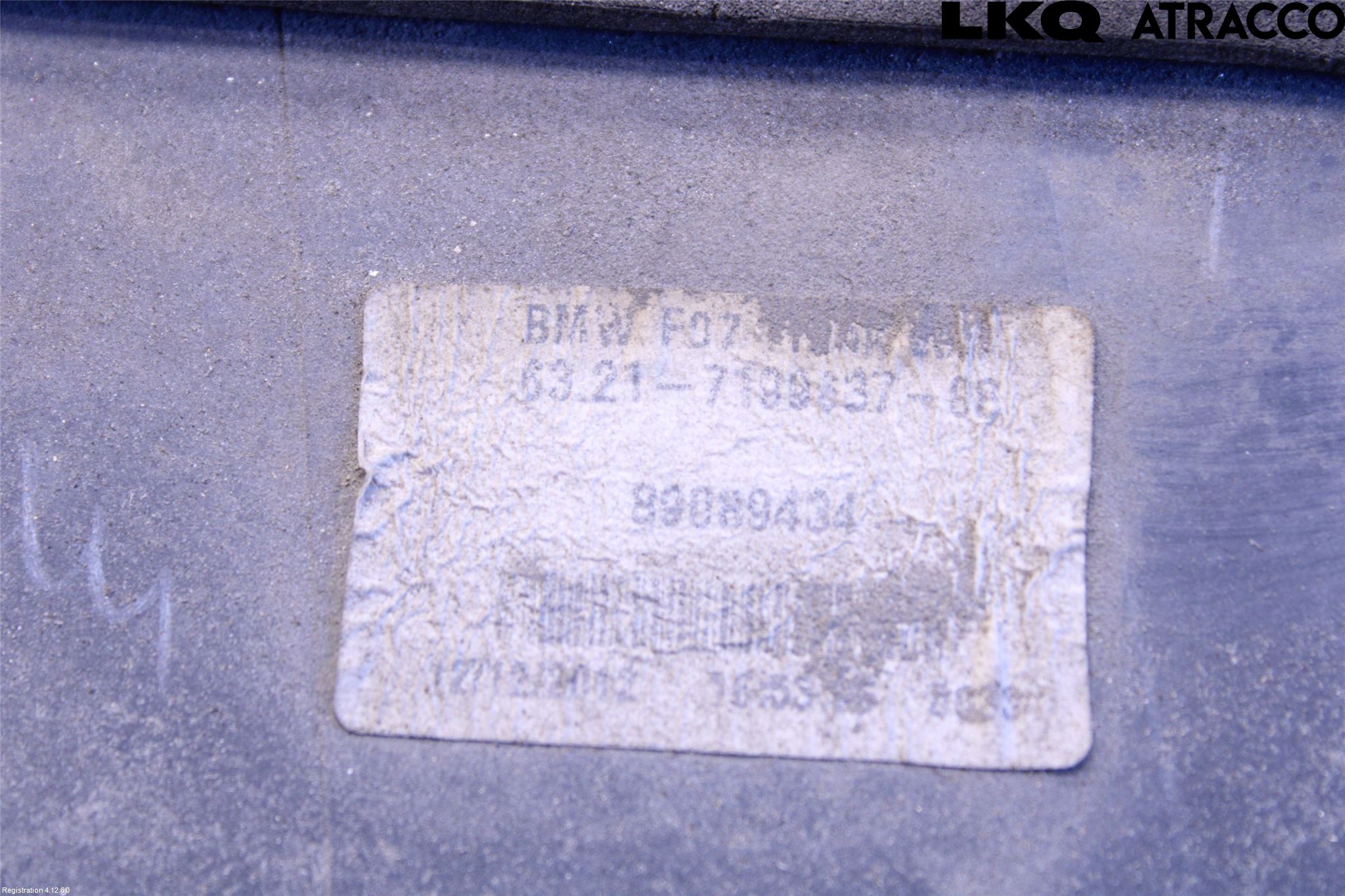 BMW 5 GT F07 09-17 Bakljus Lucka Vä