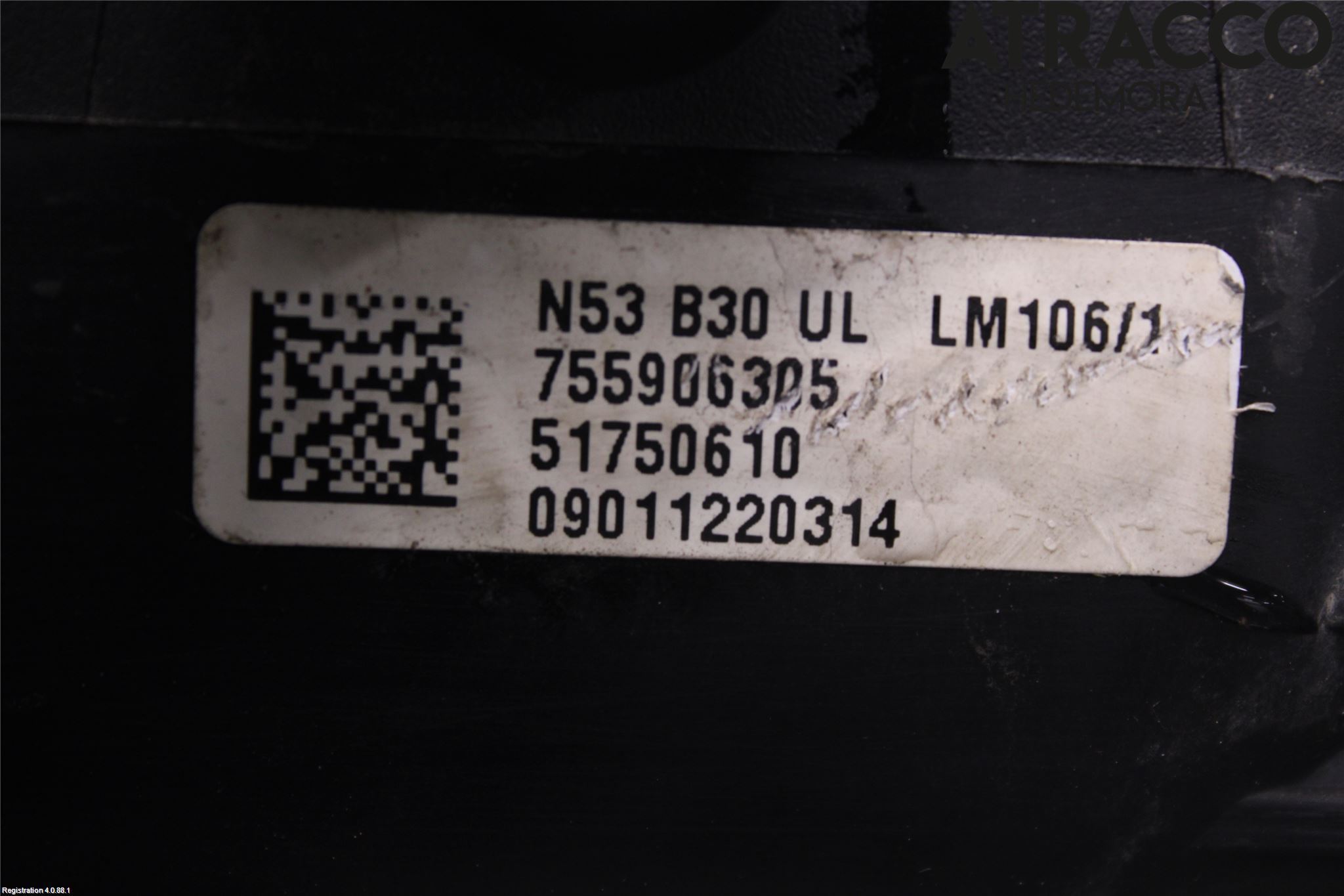BMW 3 E90/91 SED/TOU 05-12 Grenrör Insug